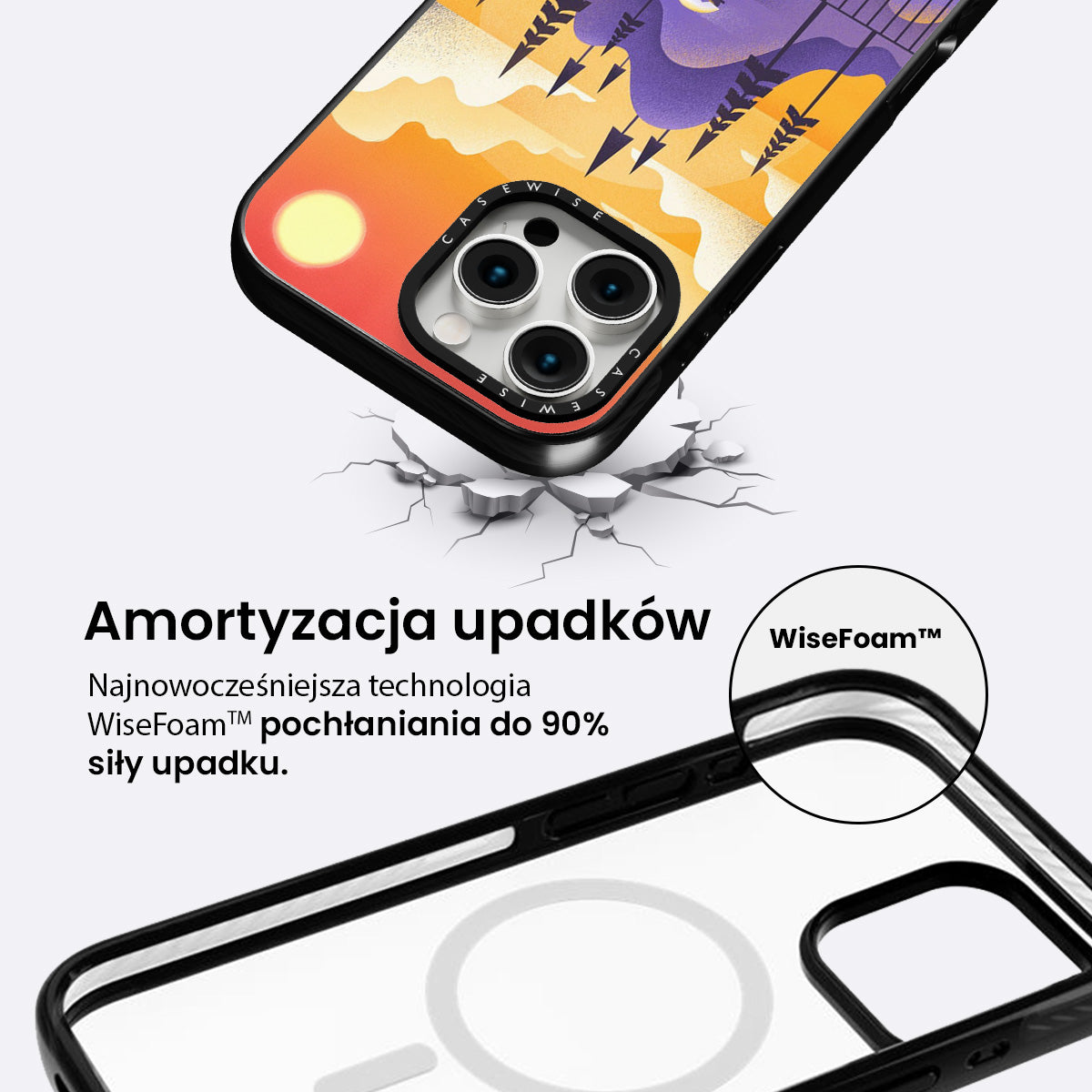 Jazda o zachodzie słońca - Etui