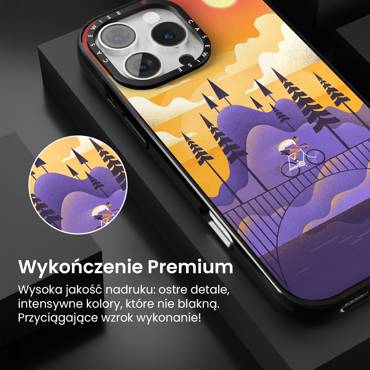 Jazda o zachodzie słońca - Etui