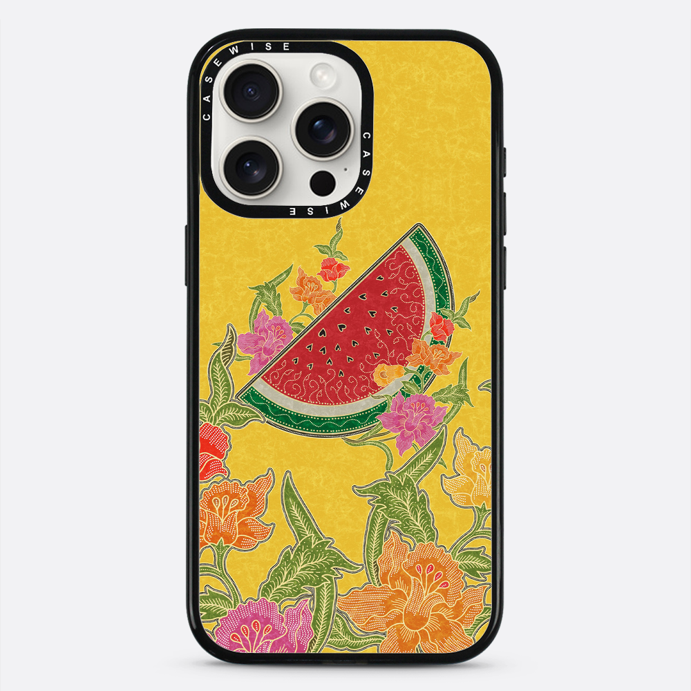Arbuz i kwiaty - Etui