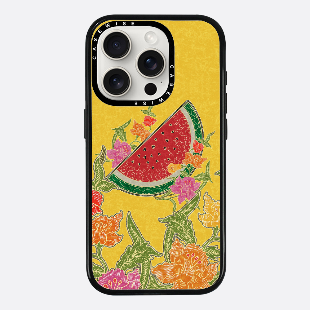 Arbuz i kwiaty - Etui
