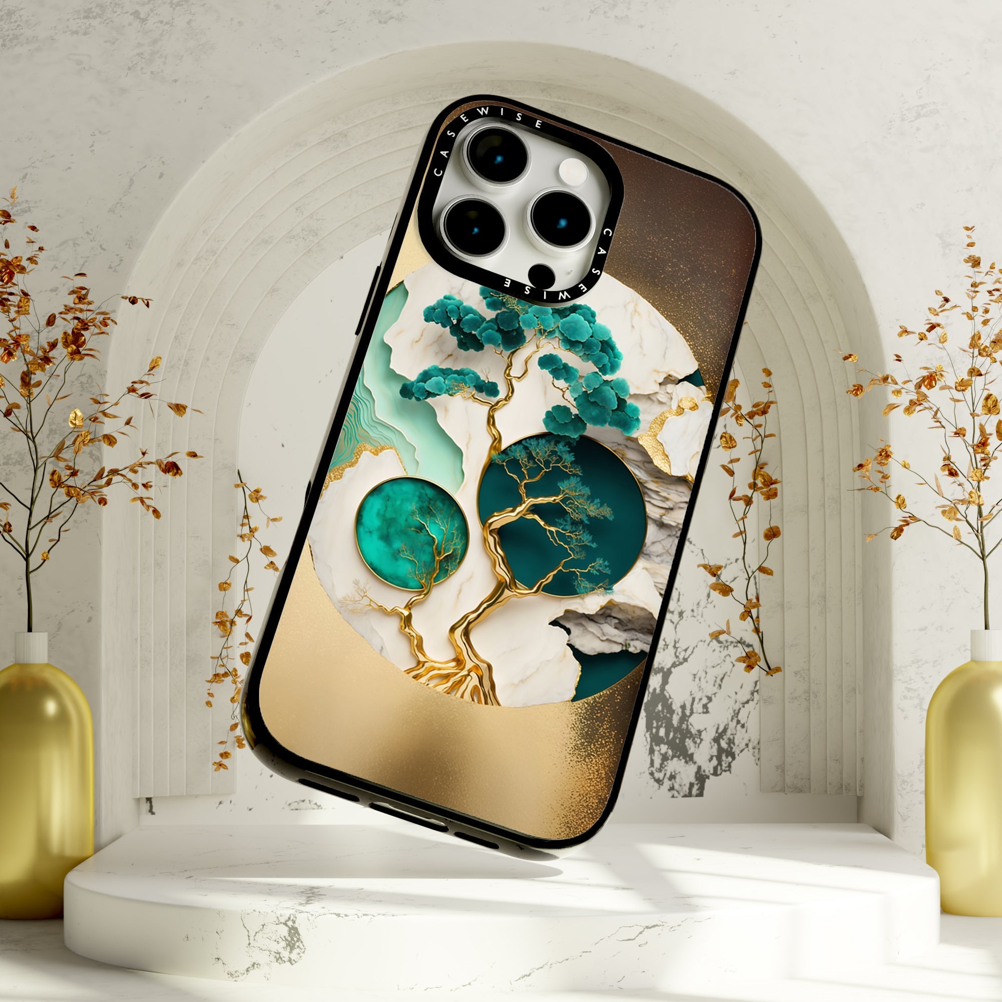 Abstract Bonsai Tree Art - Etui