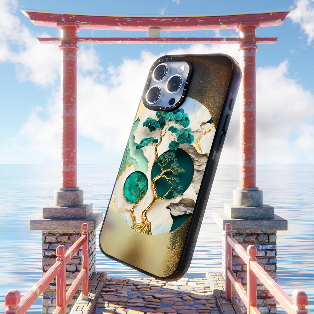 Abstract Bonsai Tree Art - Etui