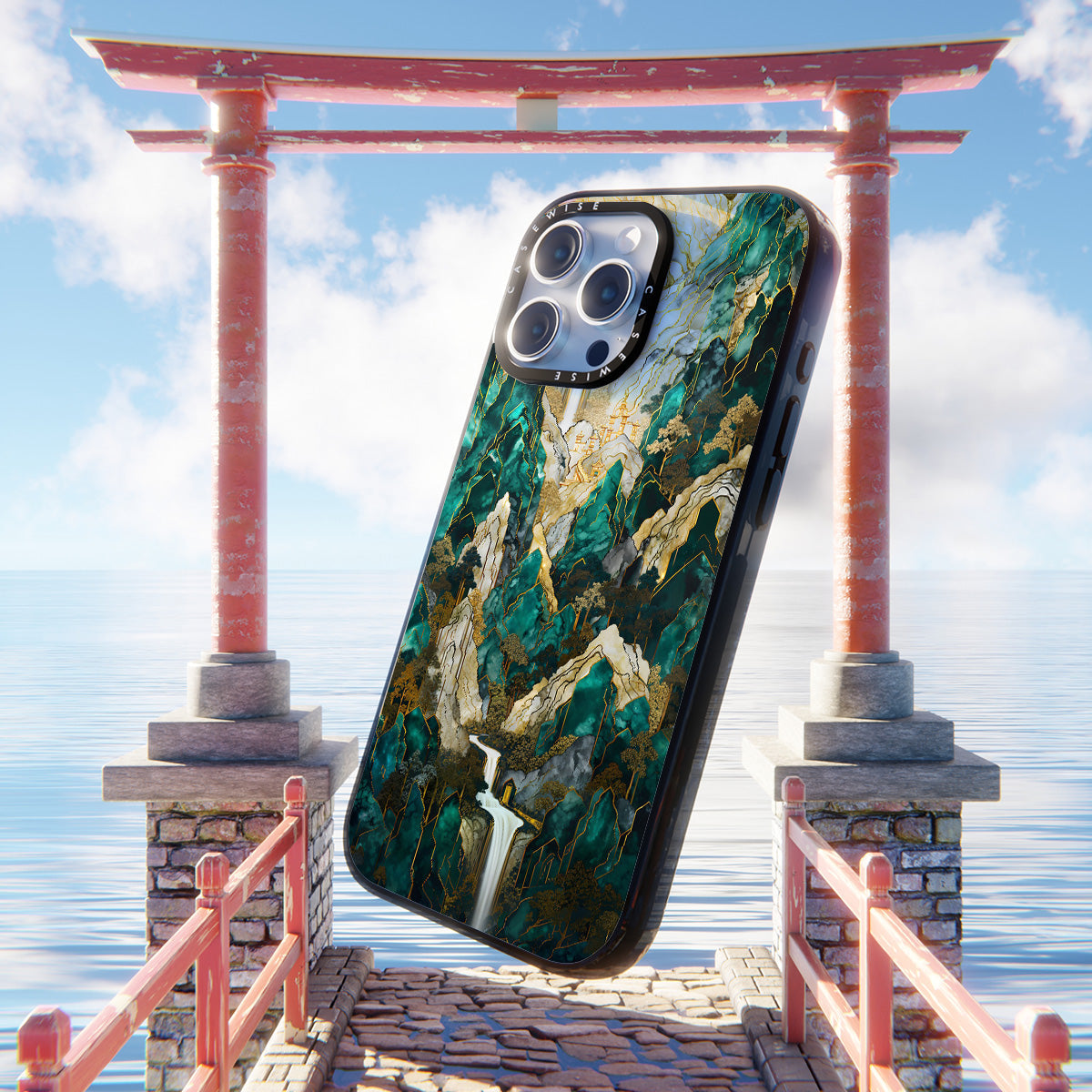 Pathway to Shangri La Art - Etui