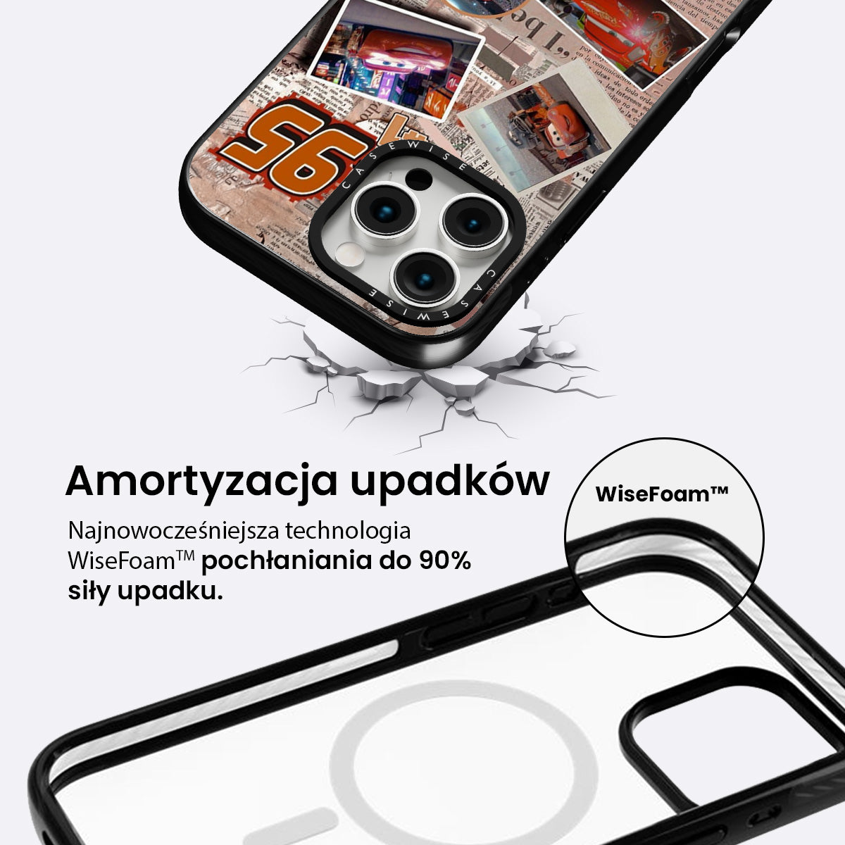 Zygzak McQueen – Styl Retro - Etui