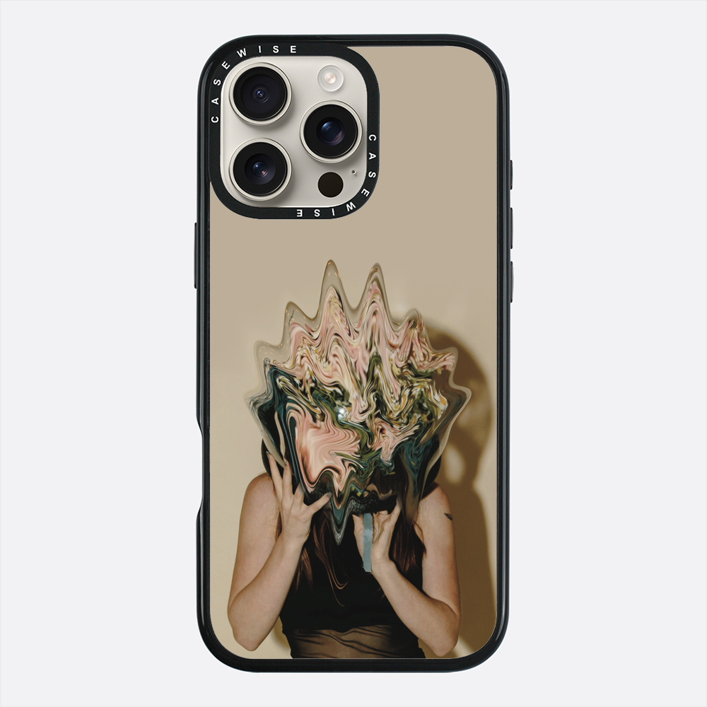 Kwiaty i głowa - Etui