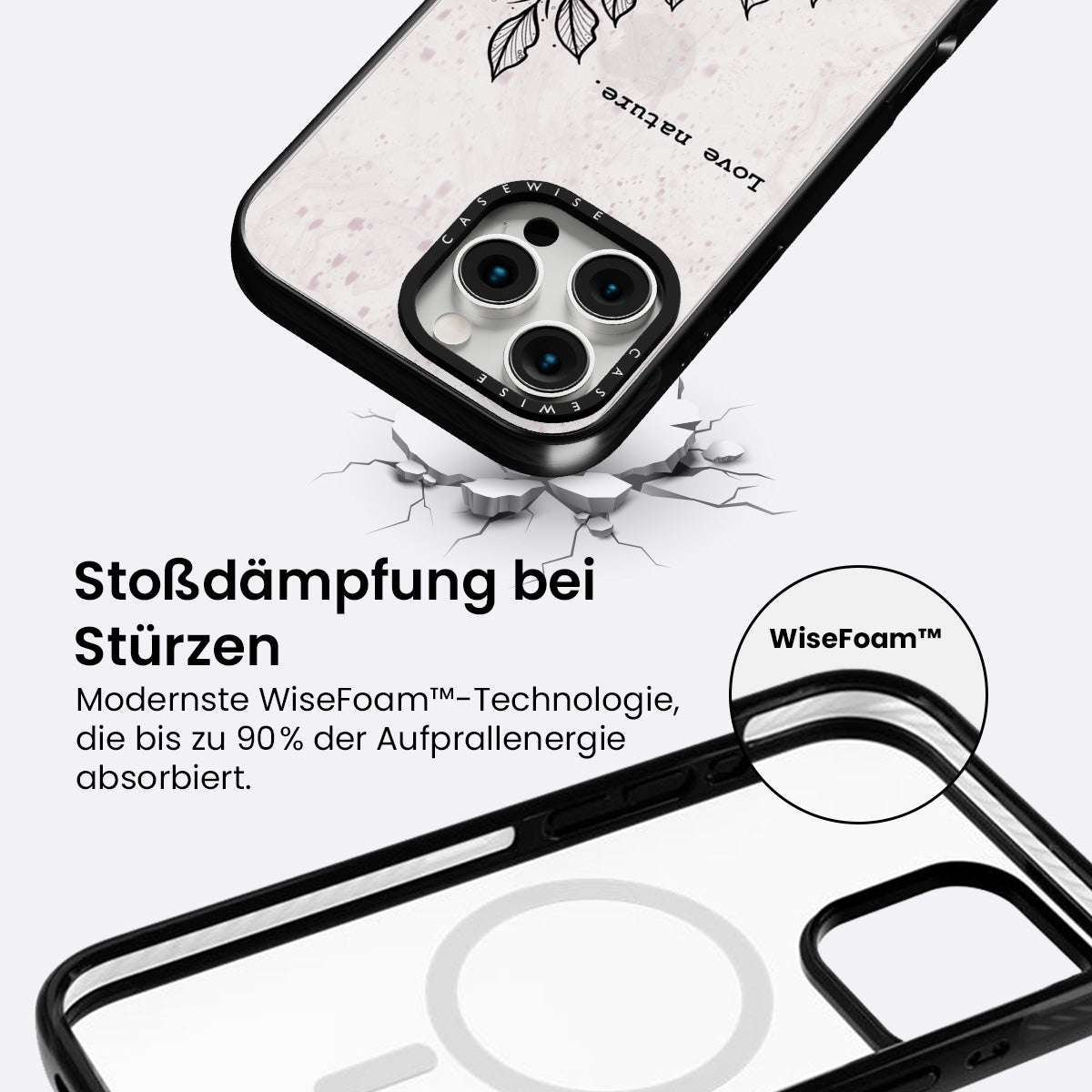 Kocham naturę. Przezroczysty - Etui