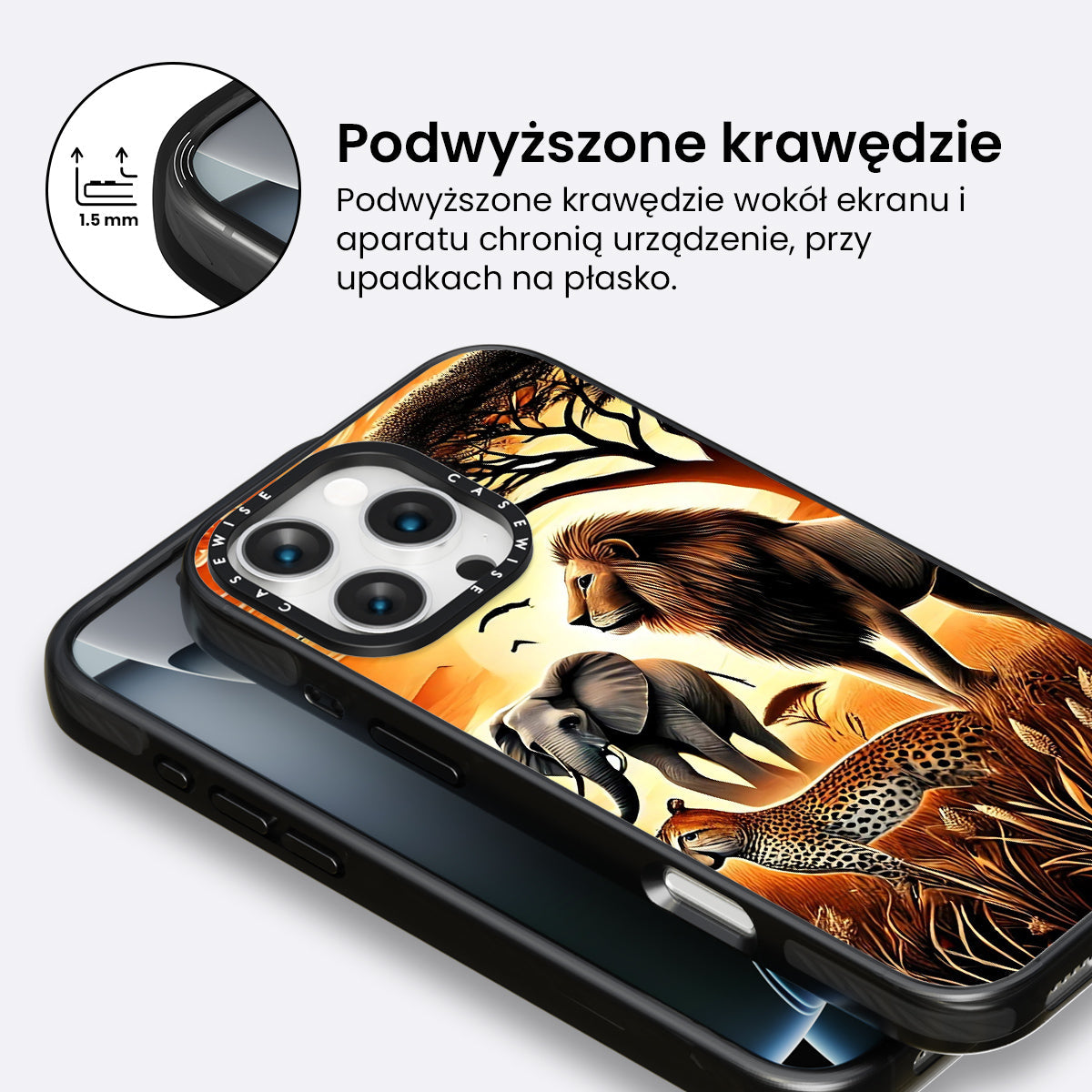 Afrykańskie Zwierzęta 2 - Etui