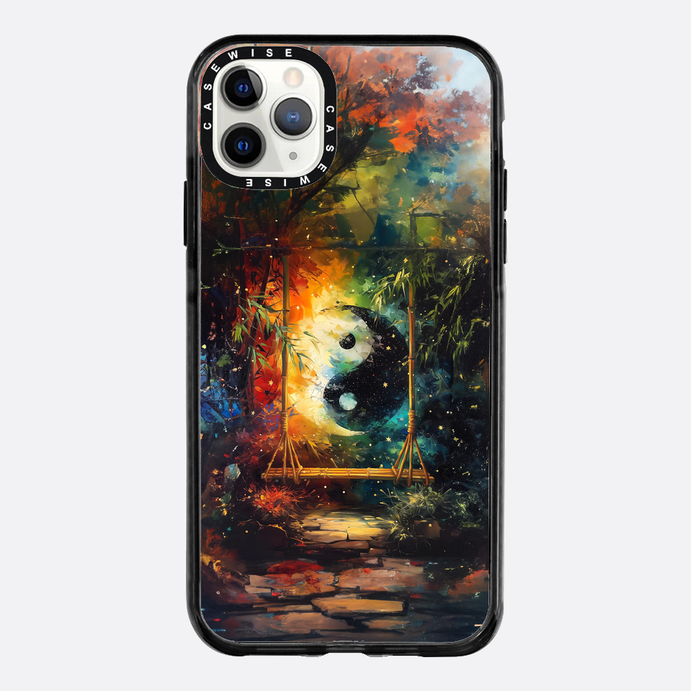 Malowane Yin i Yang - Etui