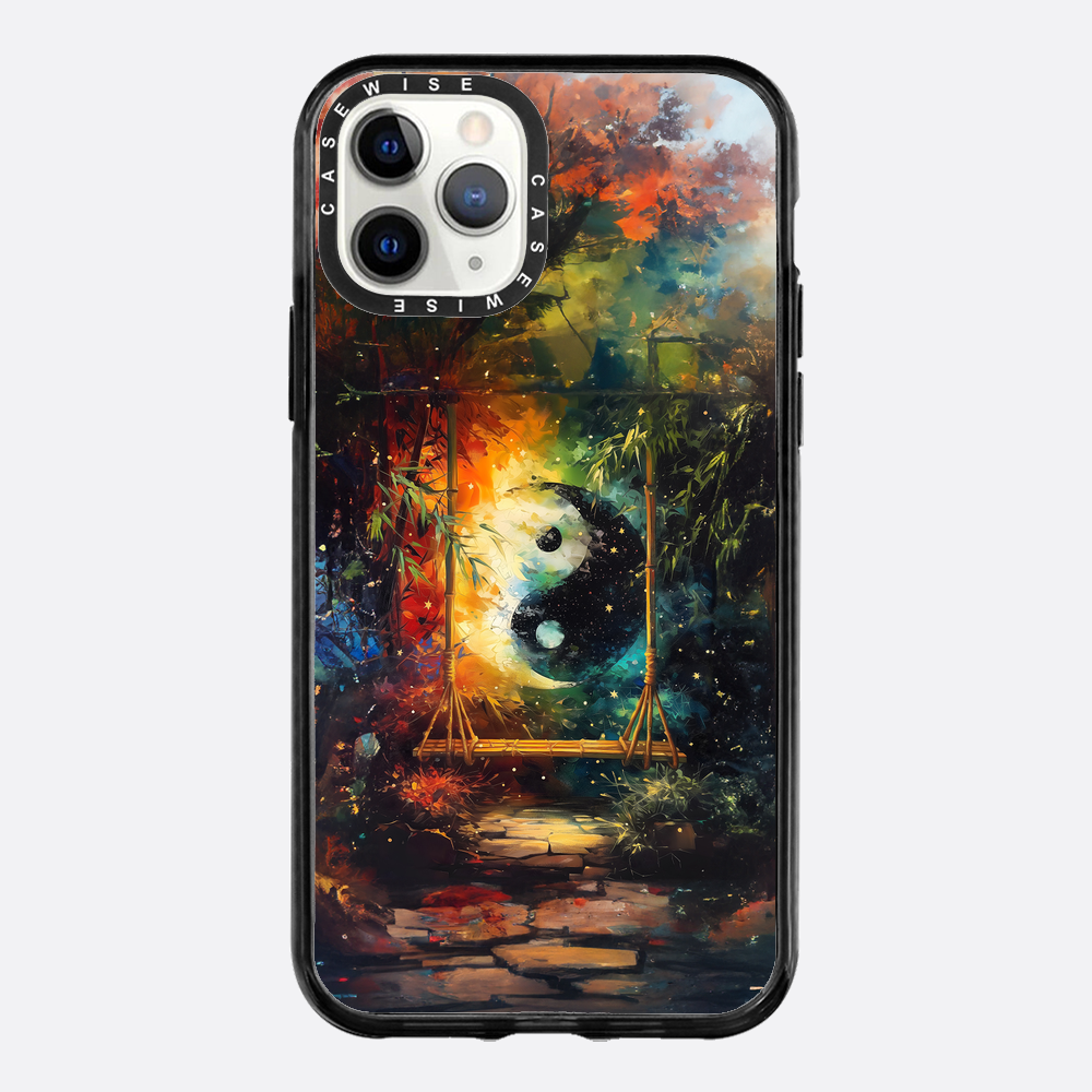 Malowane Yin i Yang - Etui