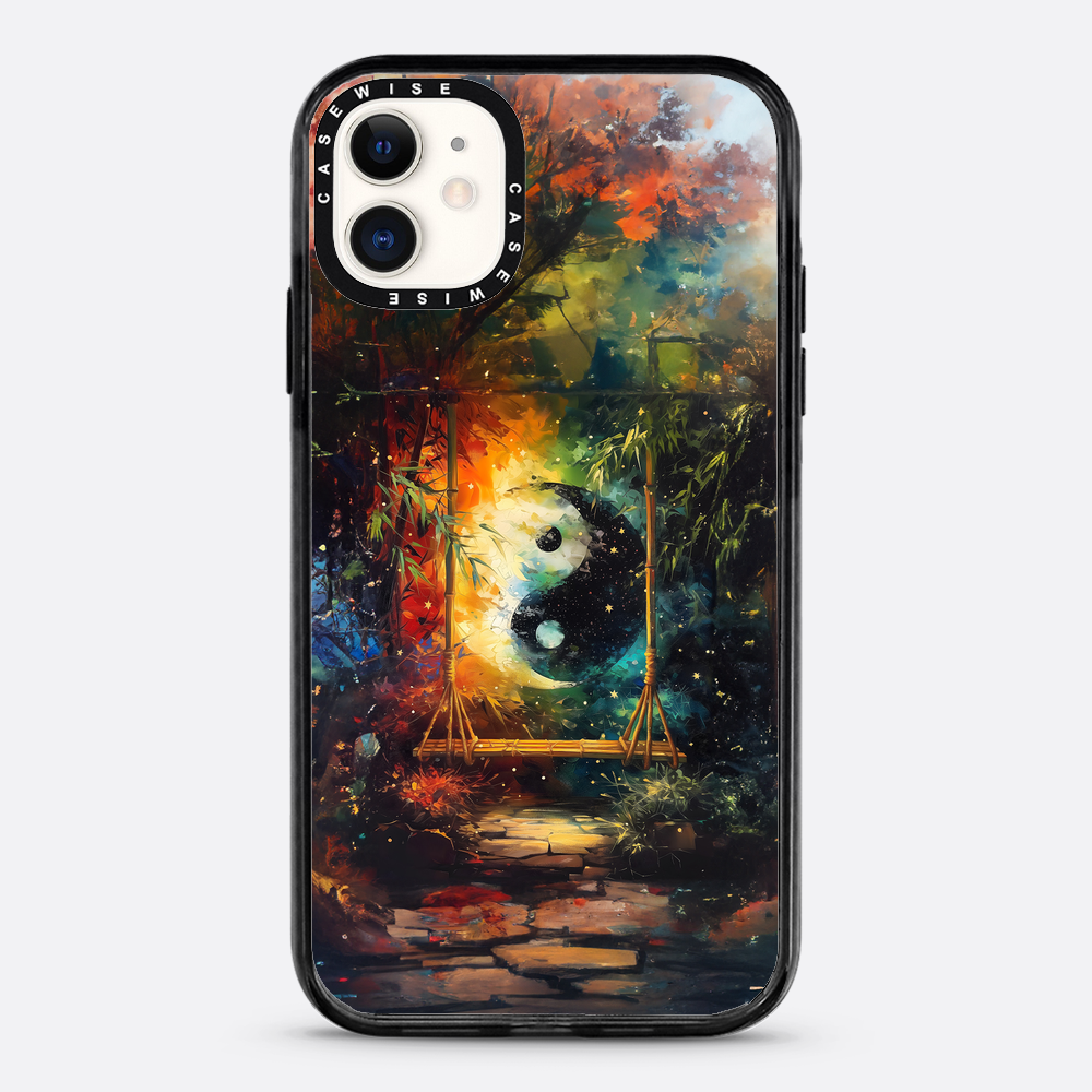 Malowane Yin i Yang - Etui