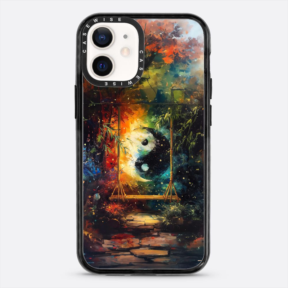 Malowane Yin i Yang - Etui