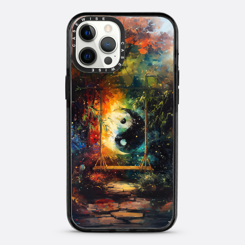 Malowane Yin i Yang - Etui