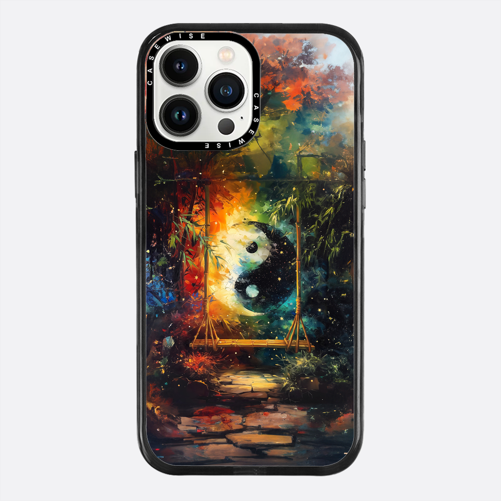 Malowane Yin i Yang - Etui