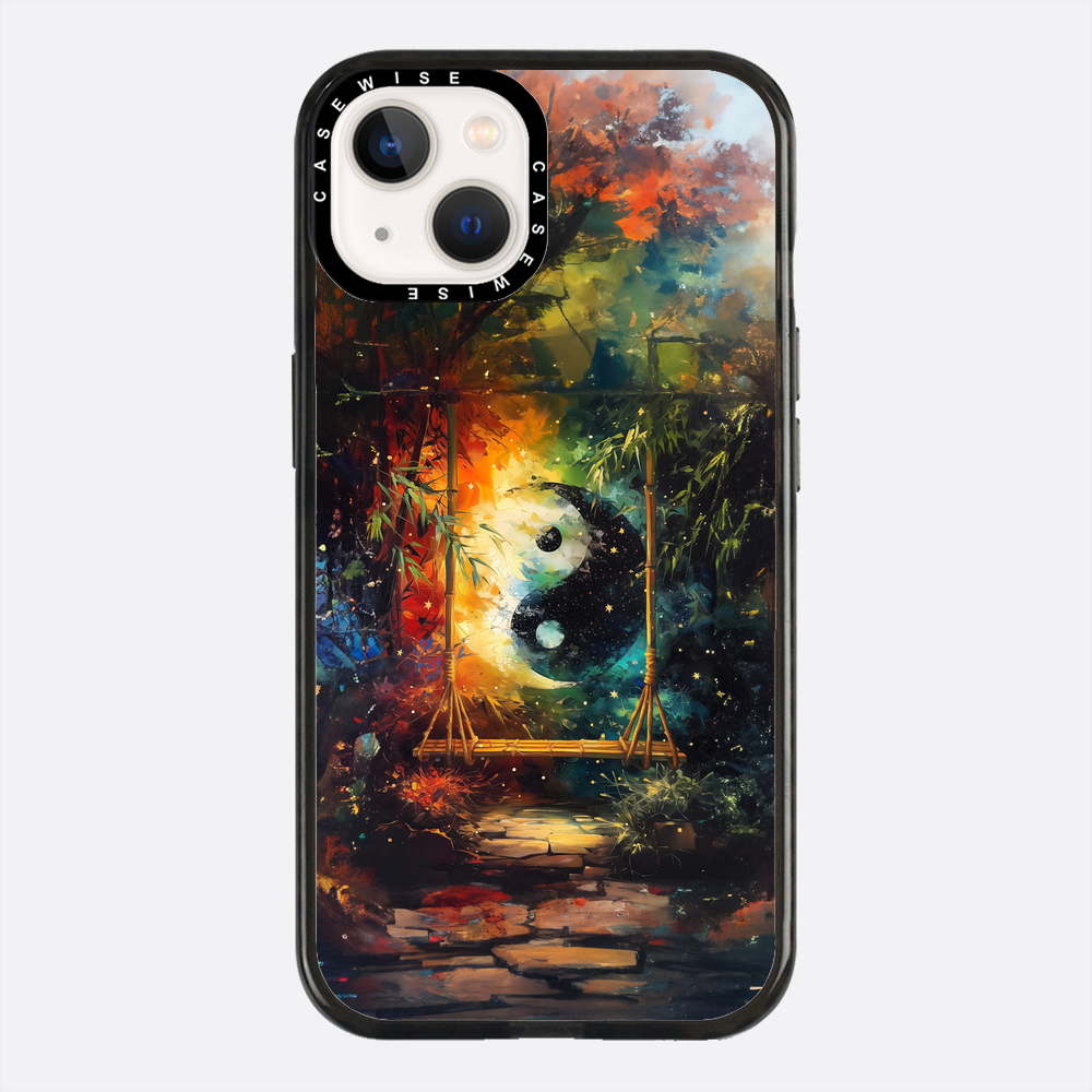 Malowane Yin i Yang - Etui