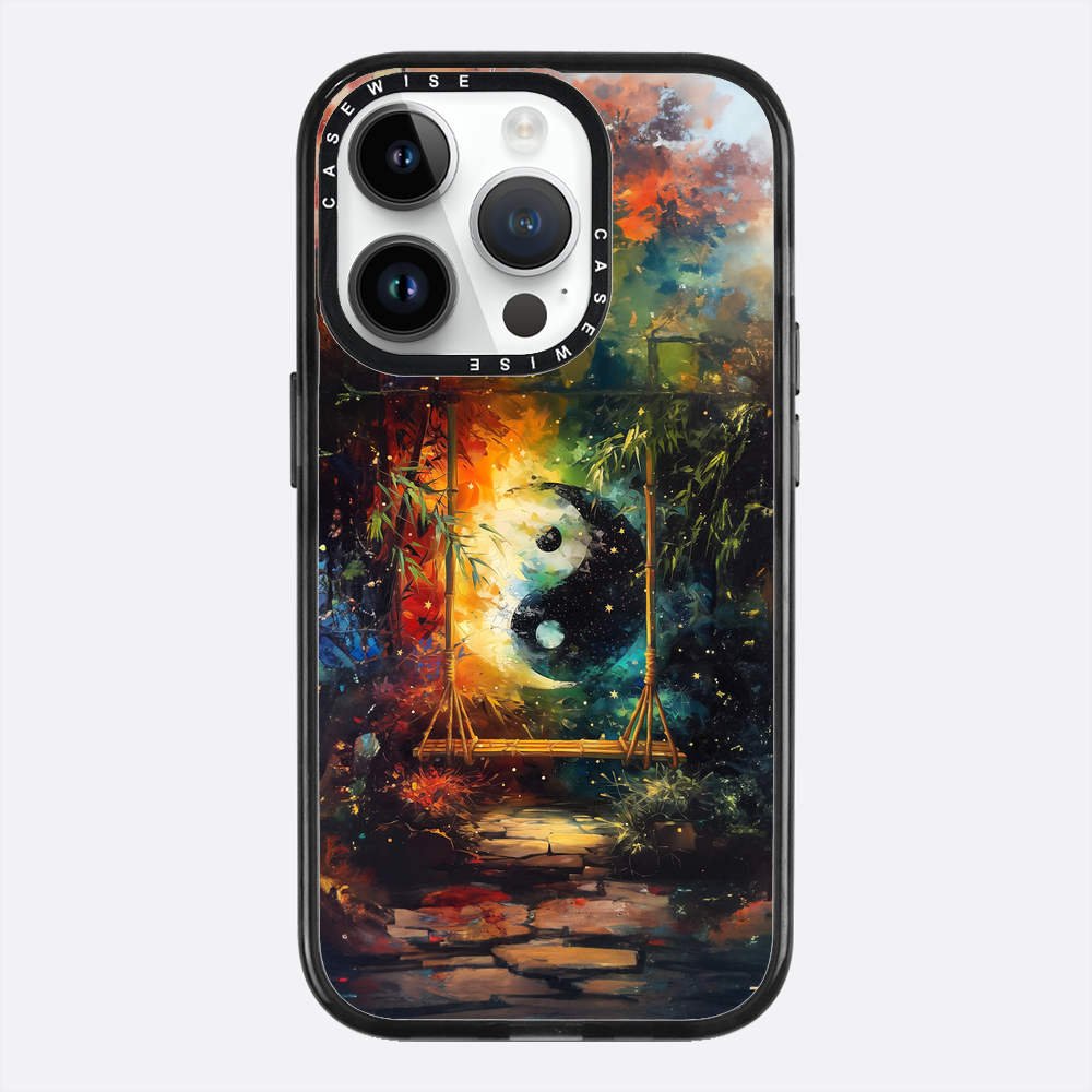 Malowane Yin i Yang - Etui