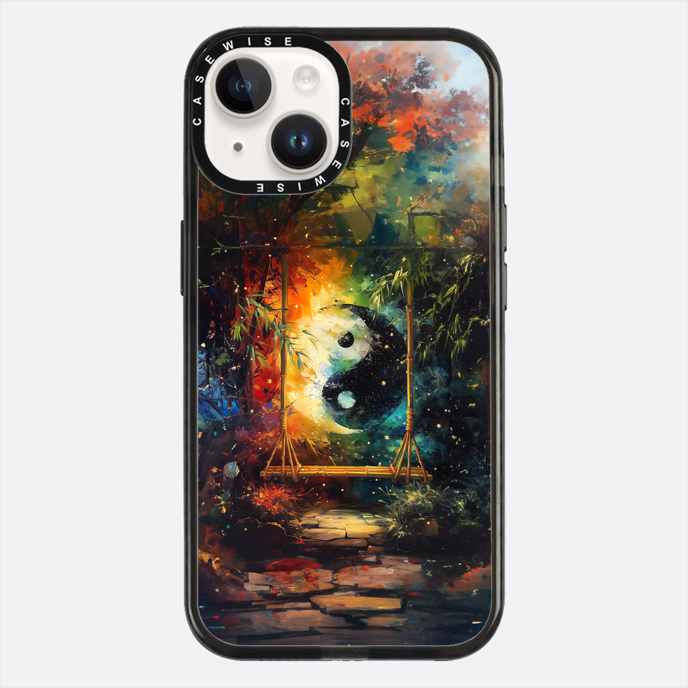 Malowane Yin i Yang - Etui