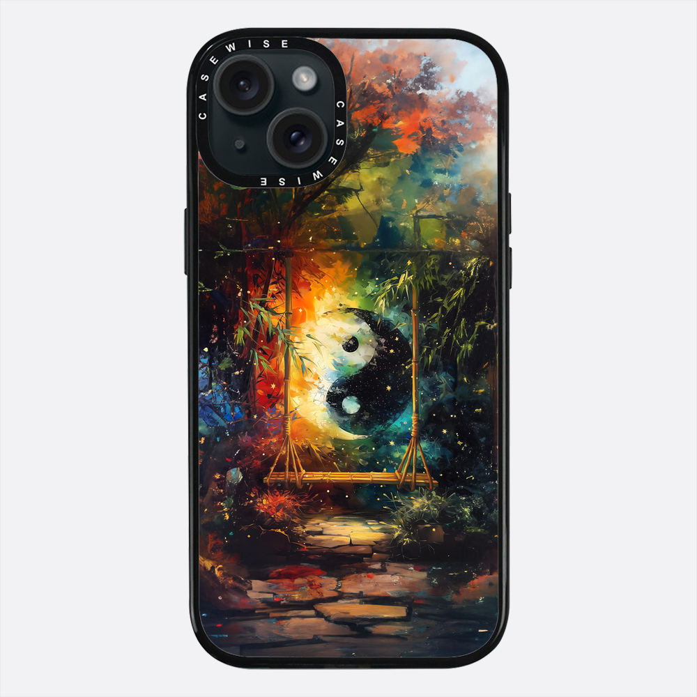 Malowane Yin i Yang - Etui