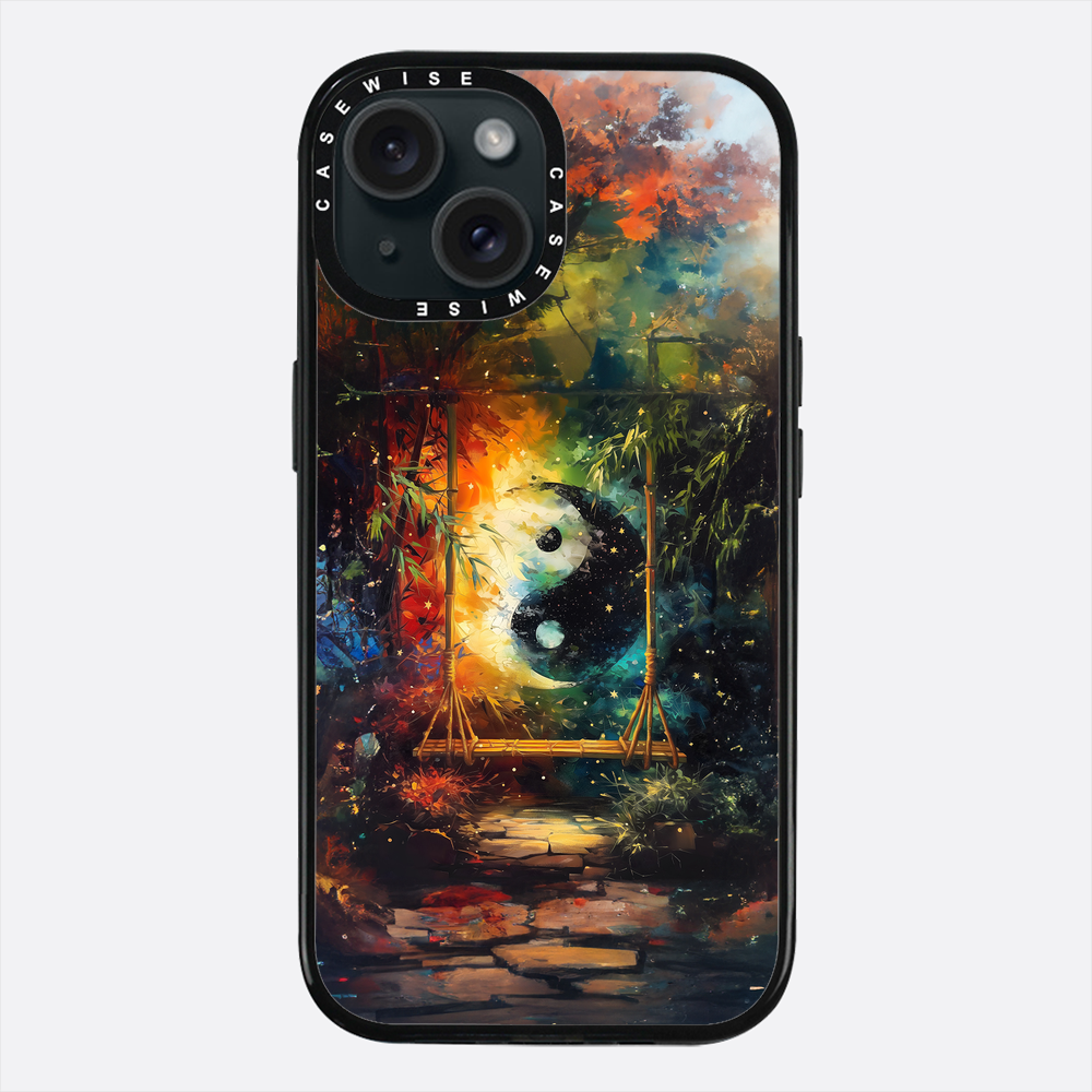 Malowane Yin i Yang - Etui