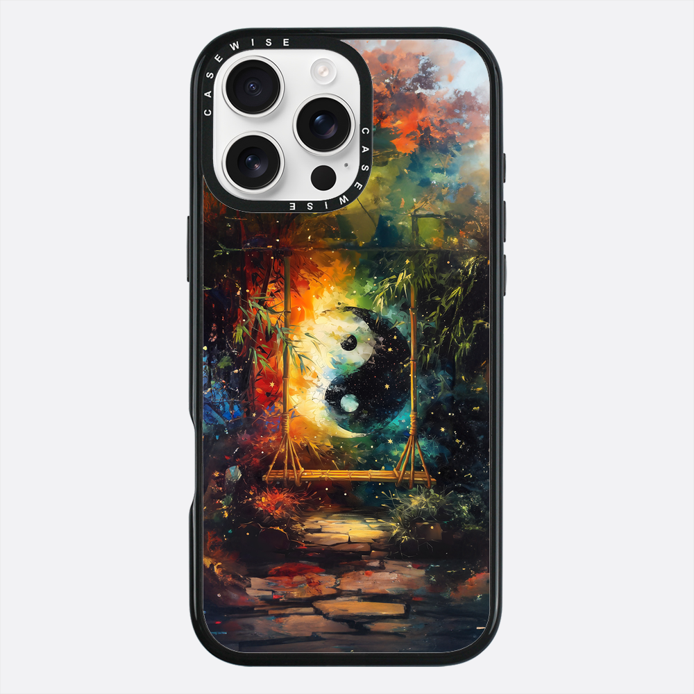 Malowane Yin i Yang - Etui
