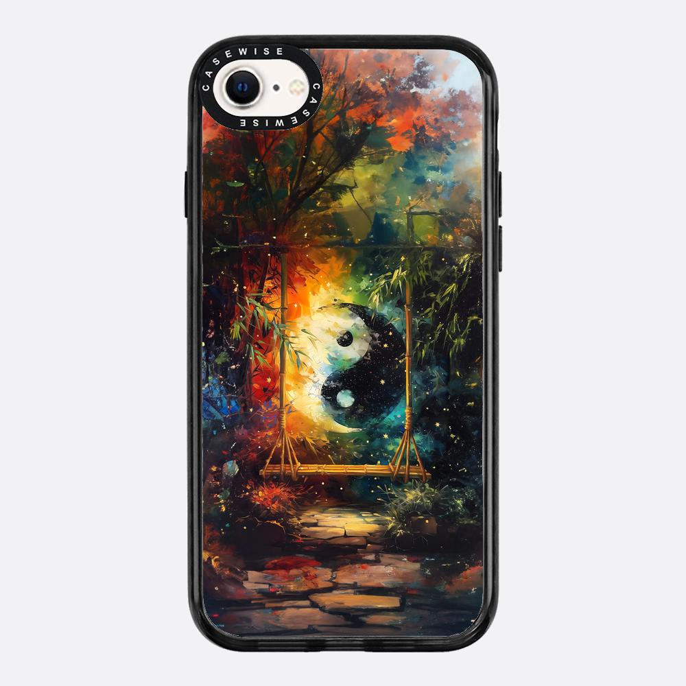 Malowane Yin i Yang - Etui