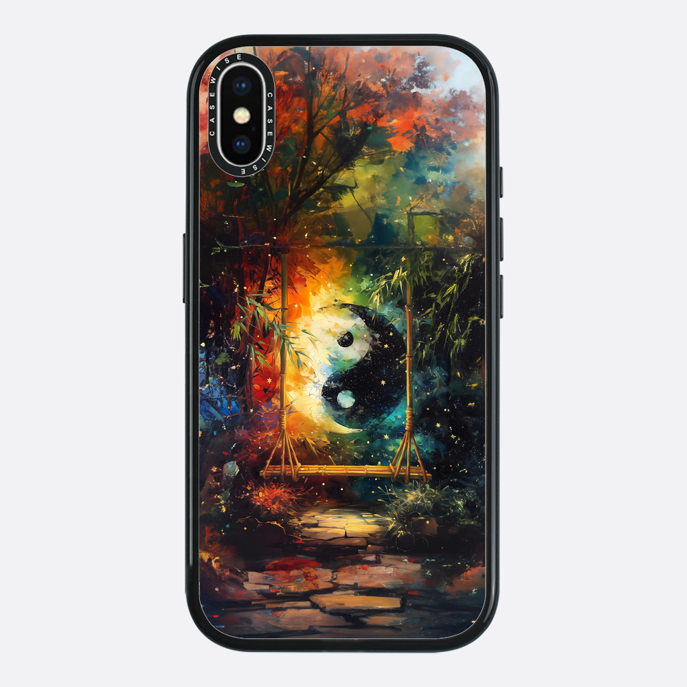 Malowane Yin i Yang - Etui