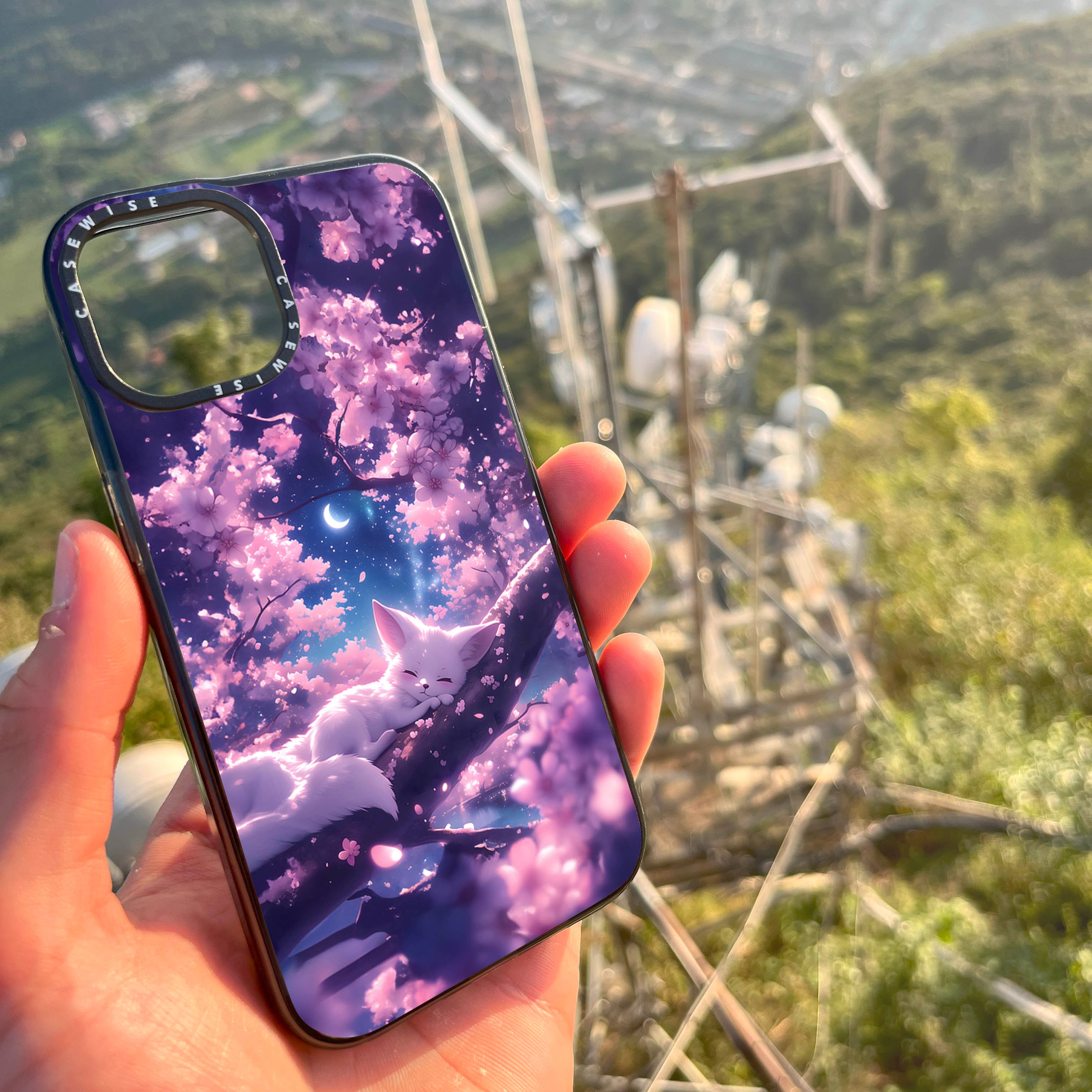 Marzący Kitsune Fox - Etui