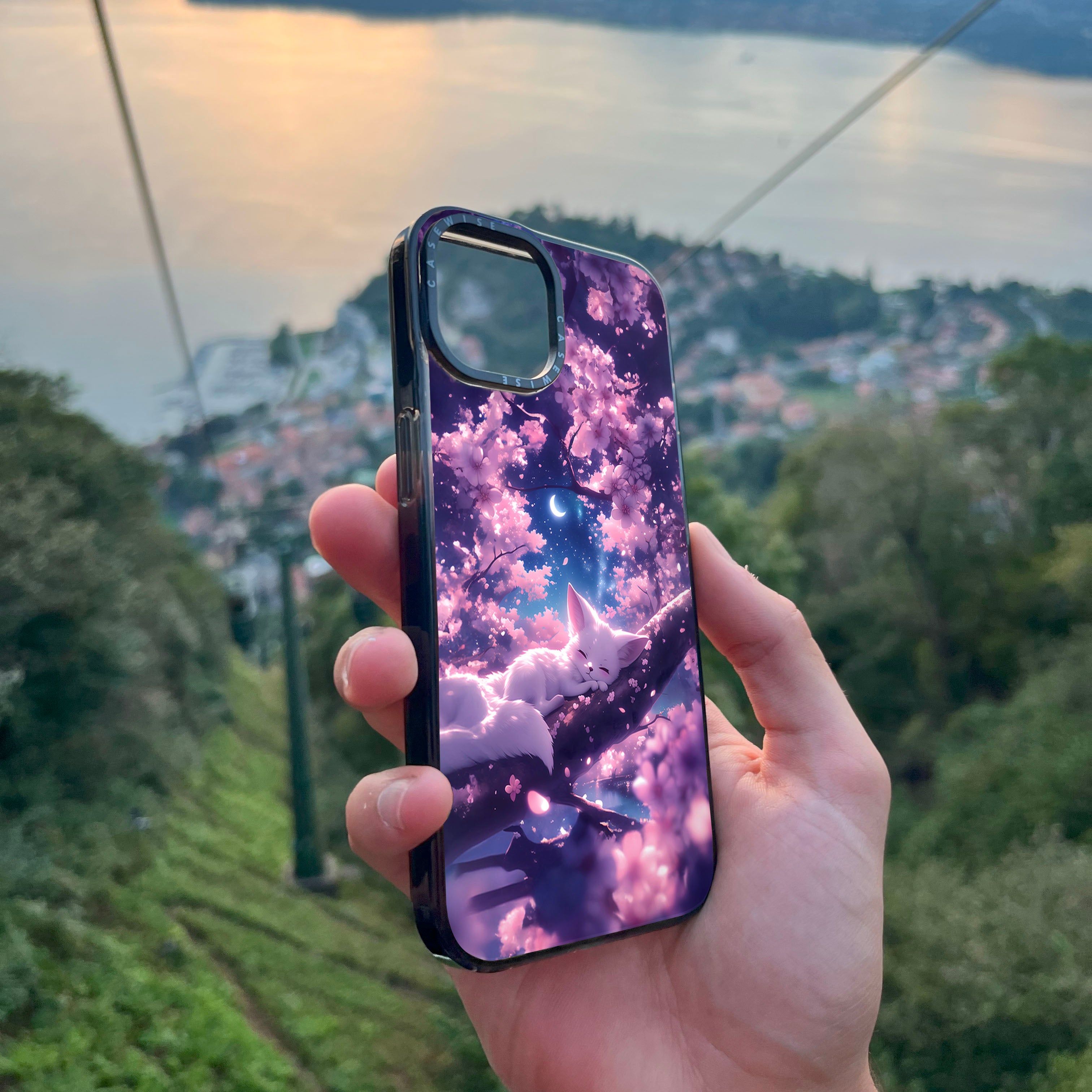 Marzący Kitsune Fox - Etui