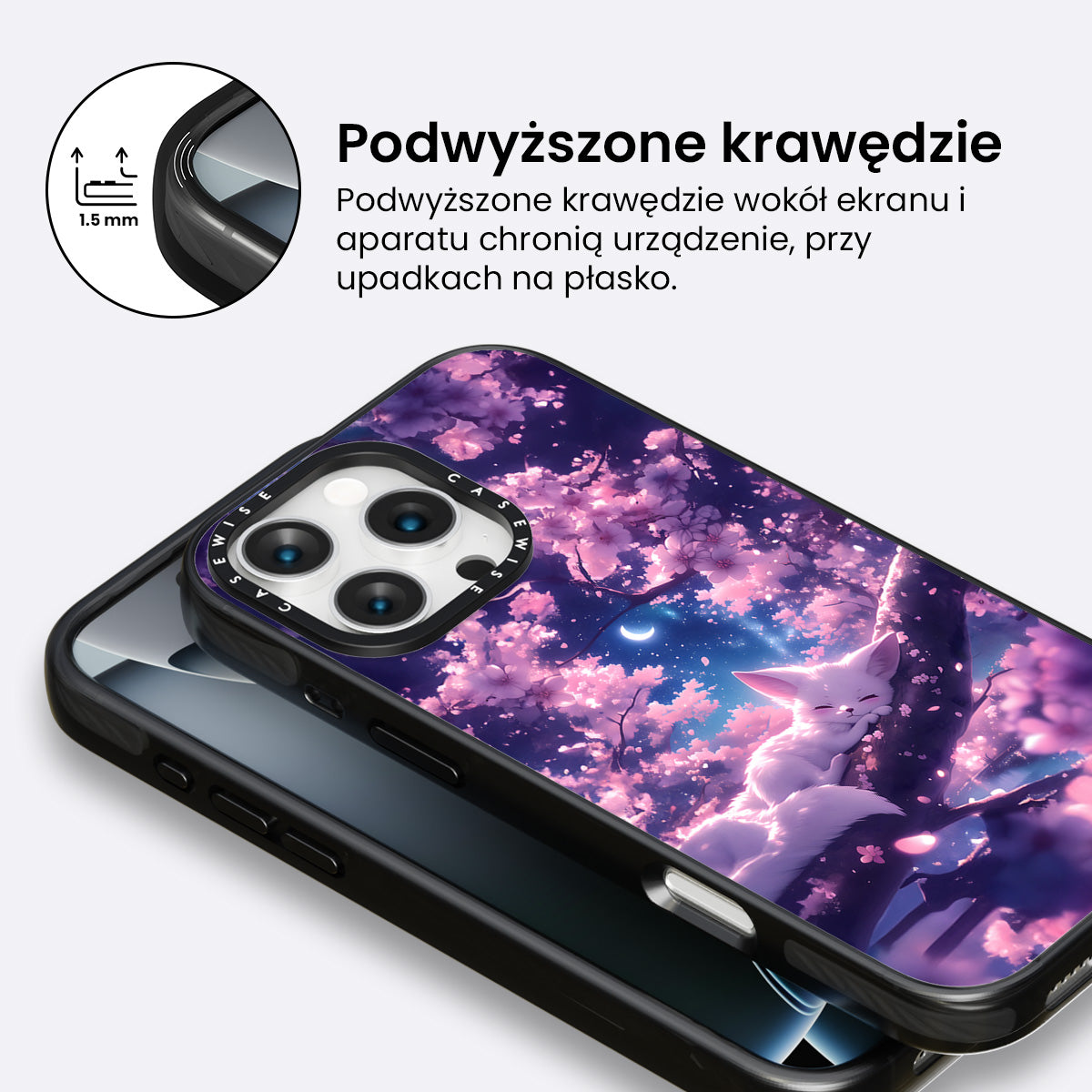 Marzący Kitsune Fox - Etui