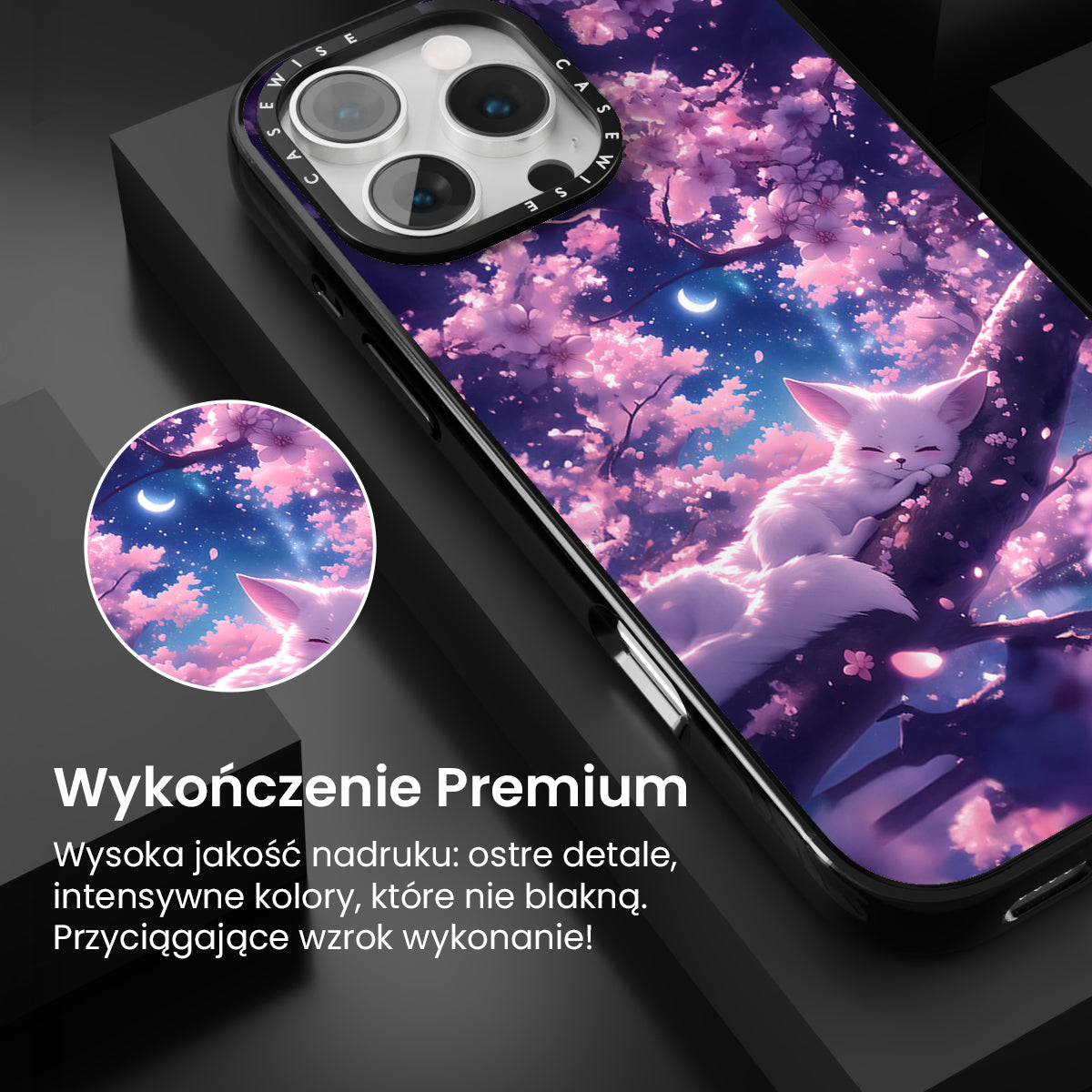 Marzący Kitsune Fox - Etui