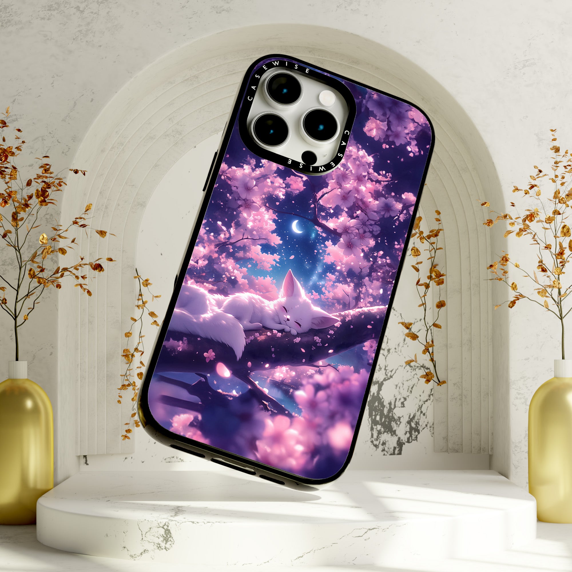 Marzący Kitsune Fox - Etui