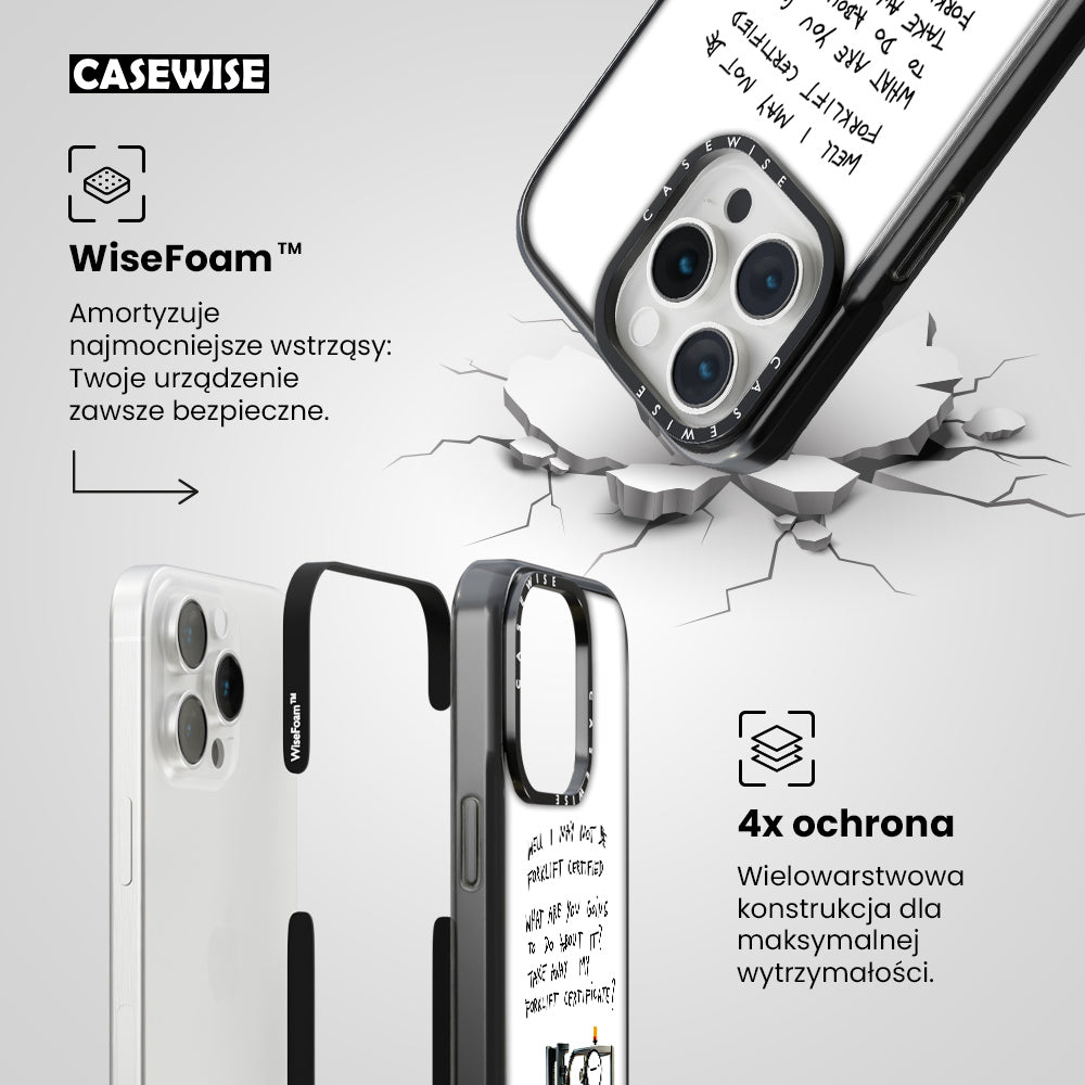 Wózek widłowy - Etui