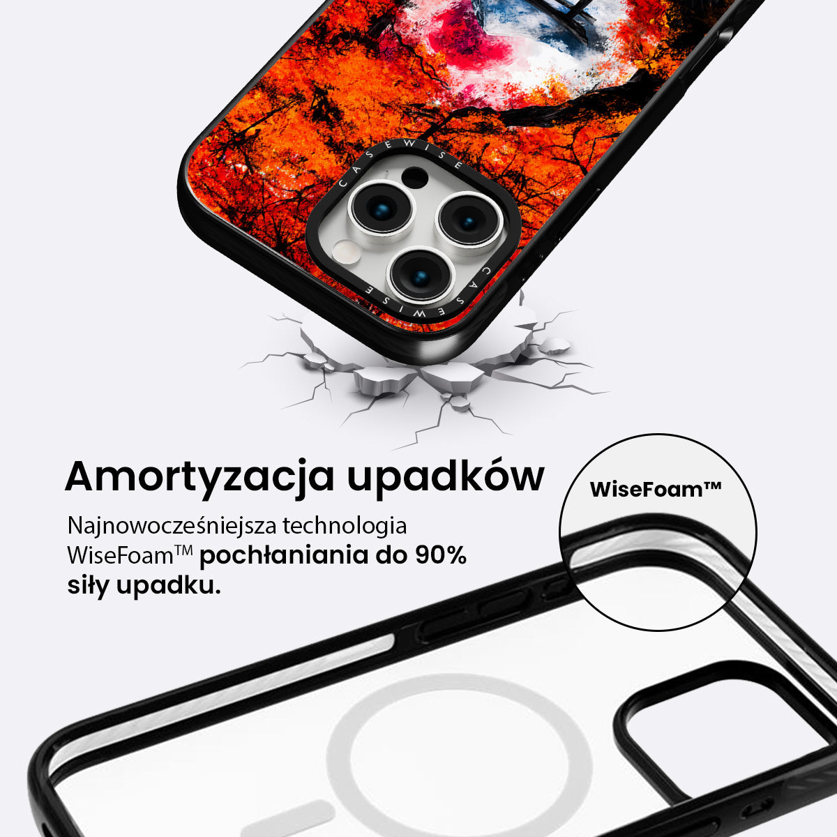 Czerwone jesienne sny - Etui