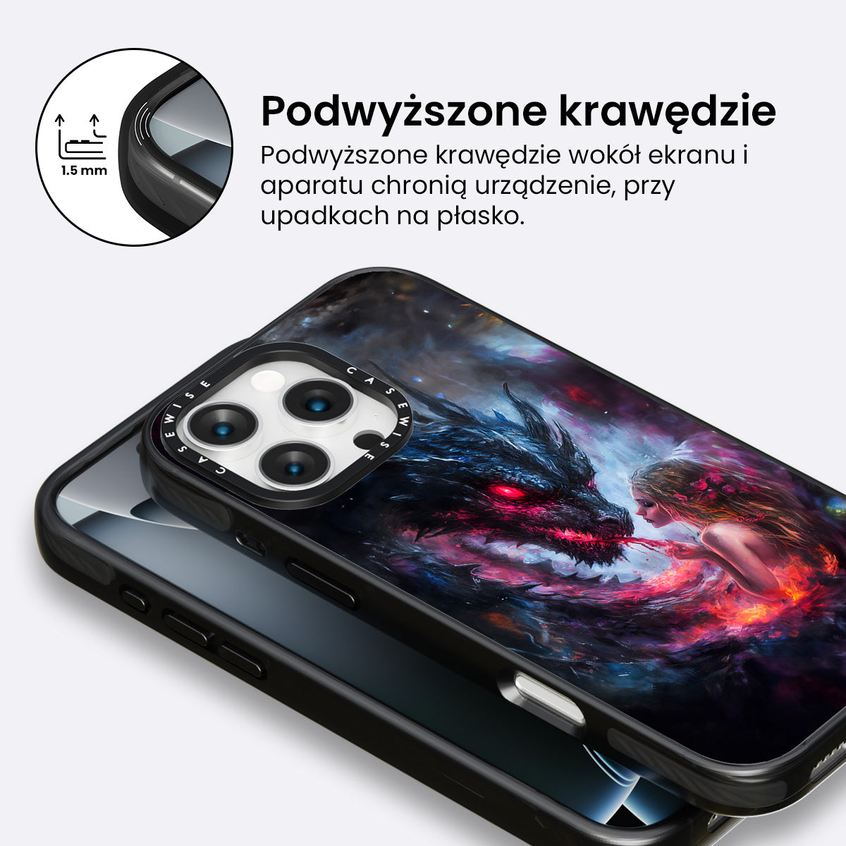Smok i Kobieta - Etui