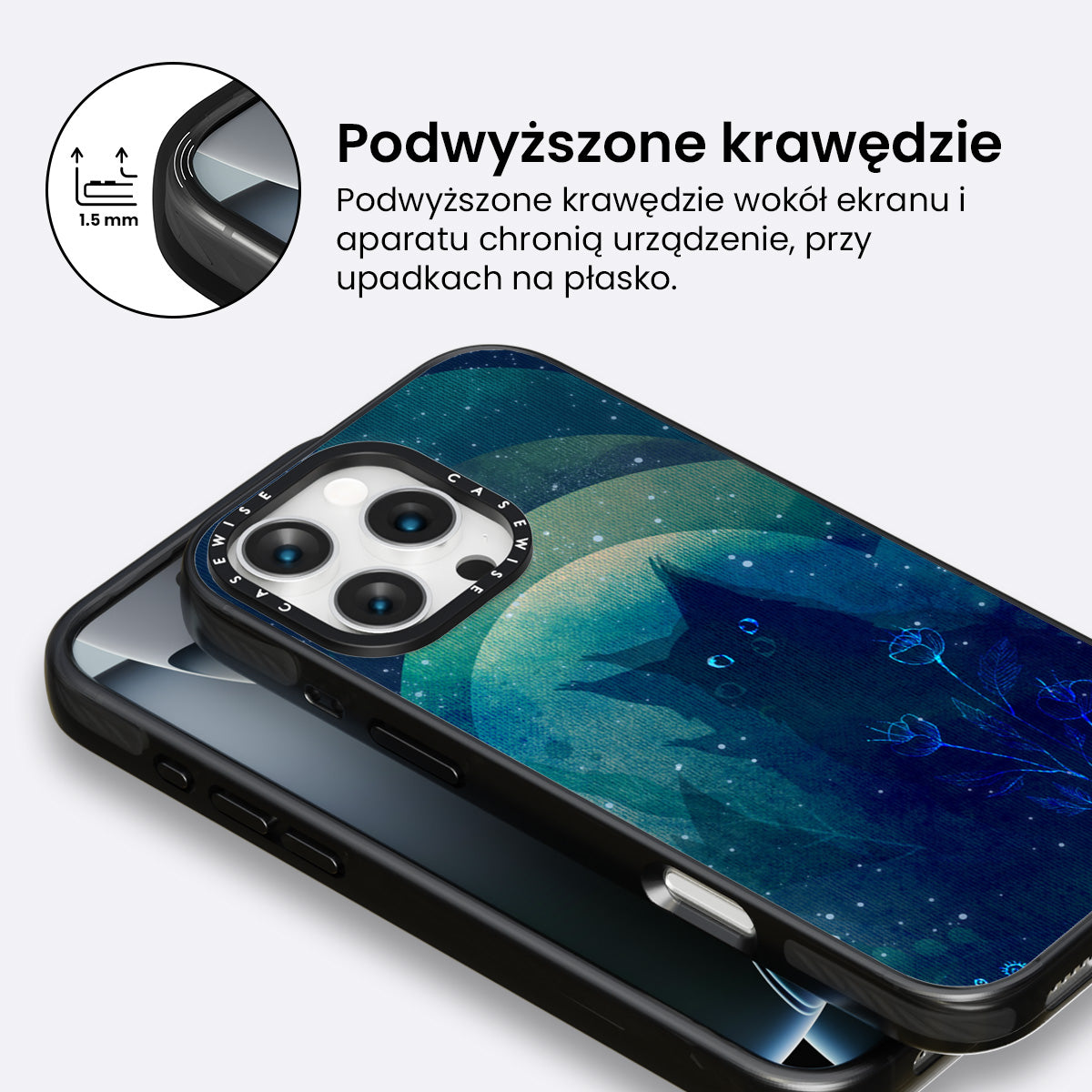 Błękitna kotka - Etui
