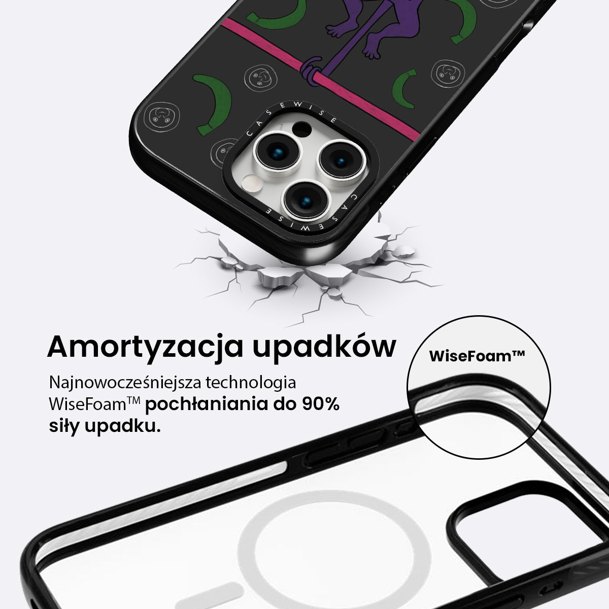 Fioletowa małpa - Etui