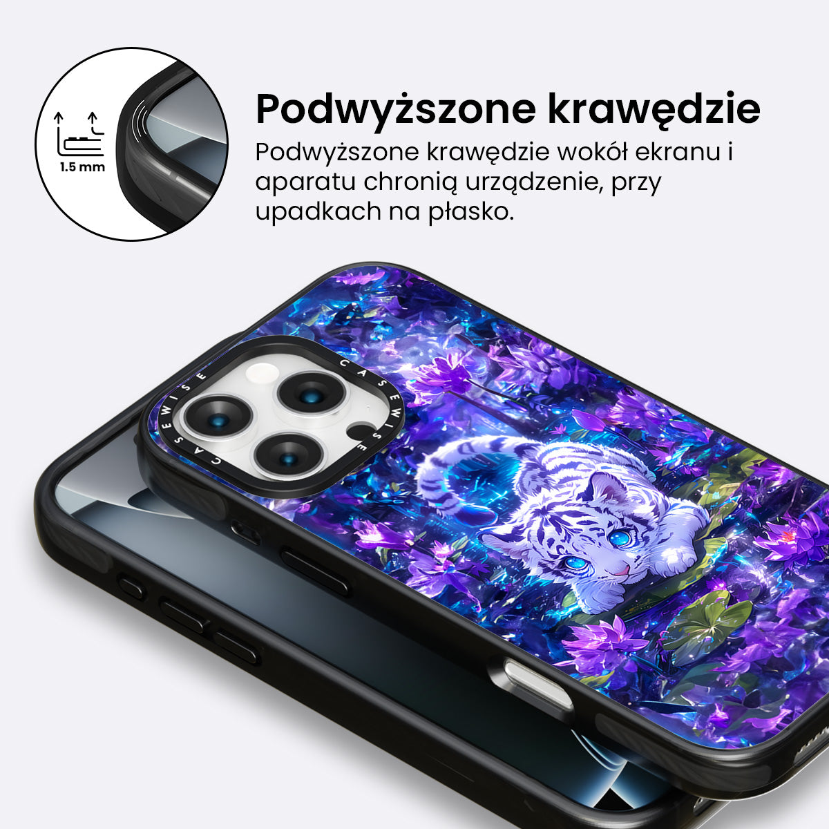 Biały Tygrys Natury - Etui