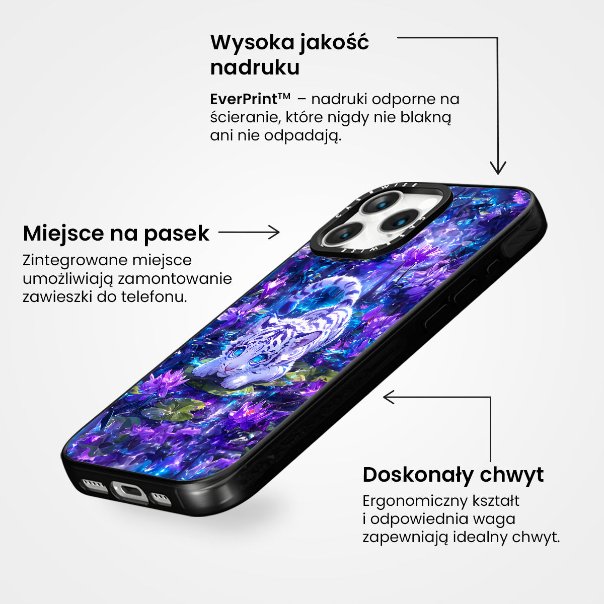Biały Tygrys Natury - Etui