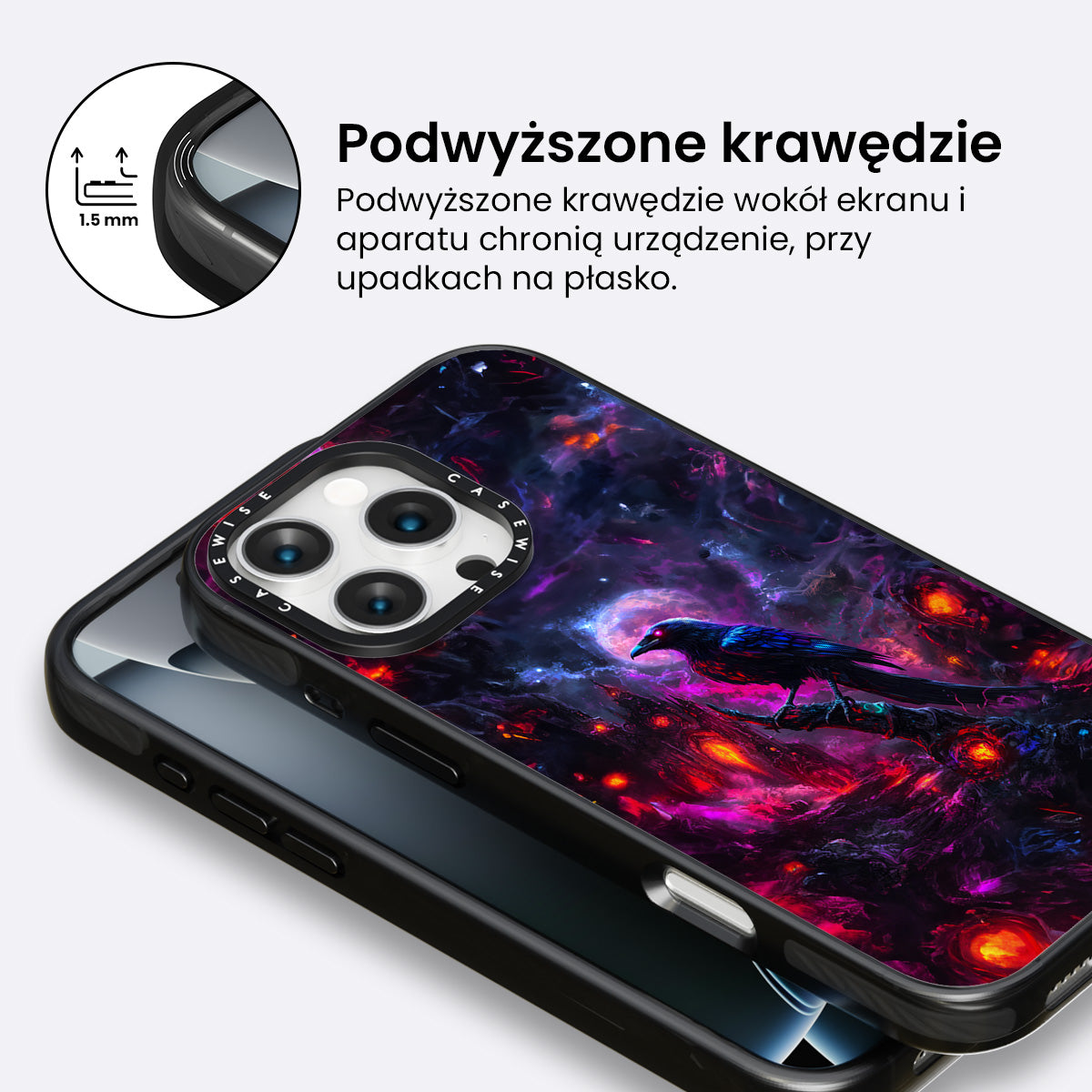 Czarny Kruk Północ - Etui