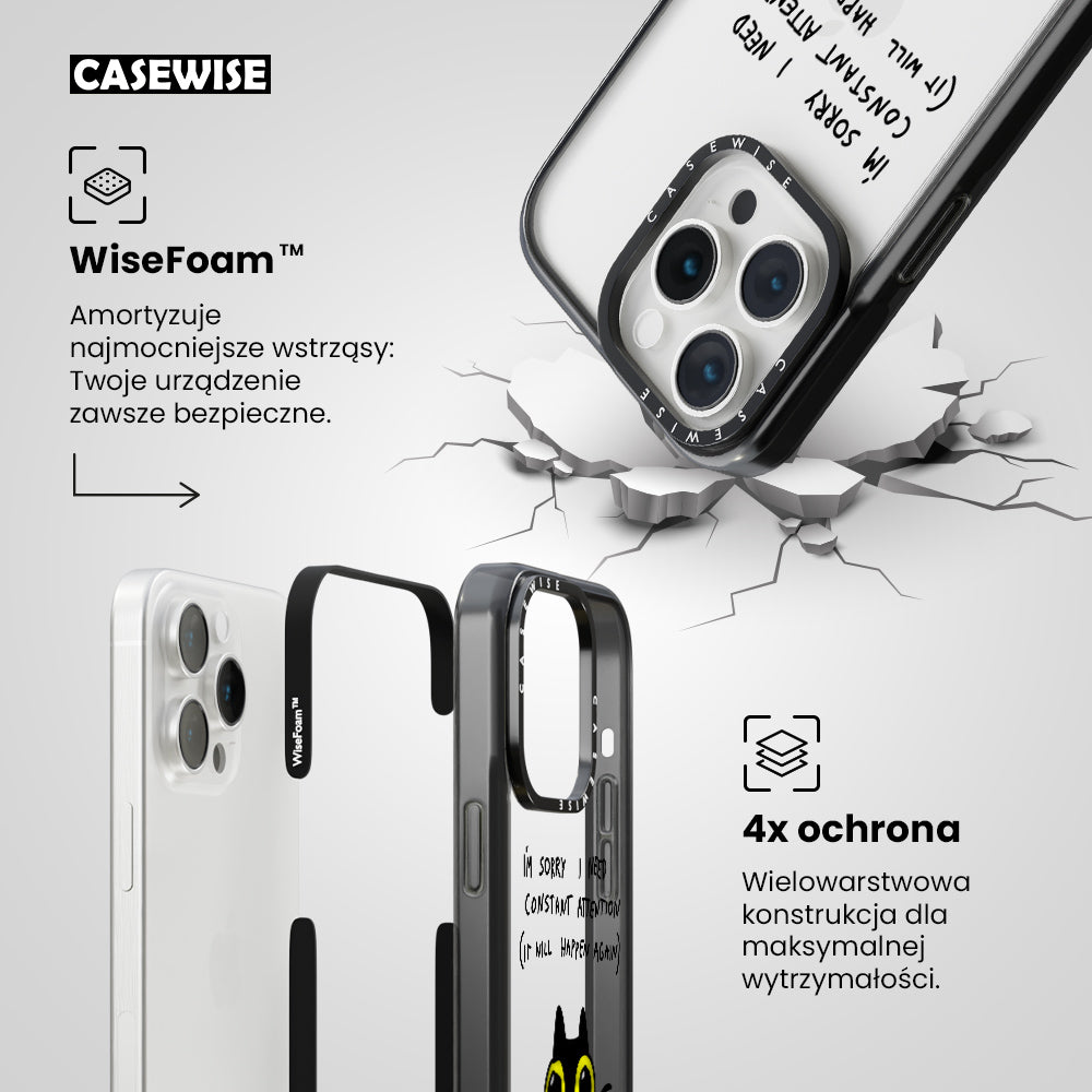 Potrzebuję uwagi - Etui
