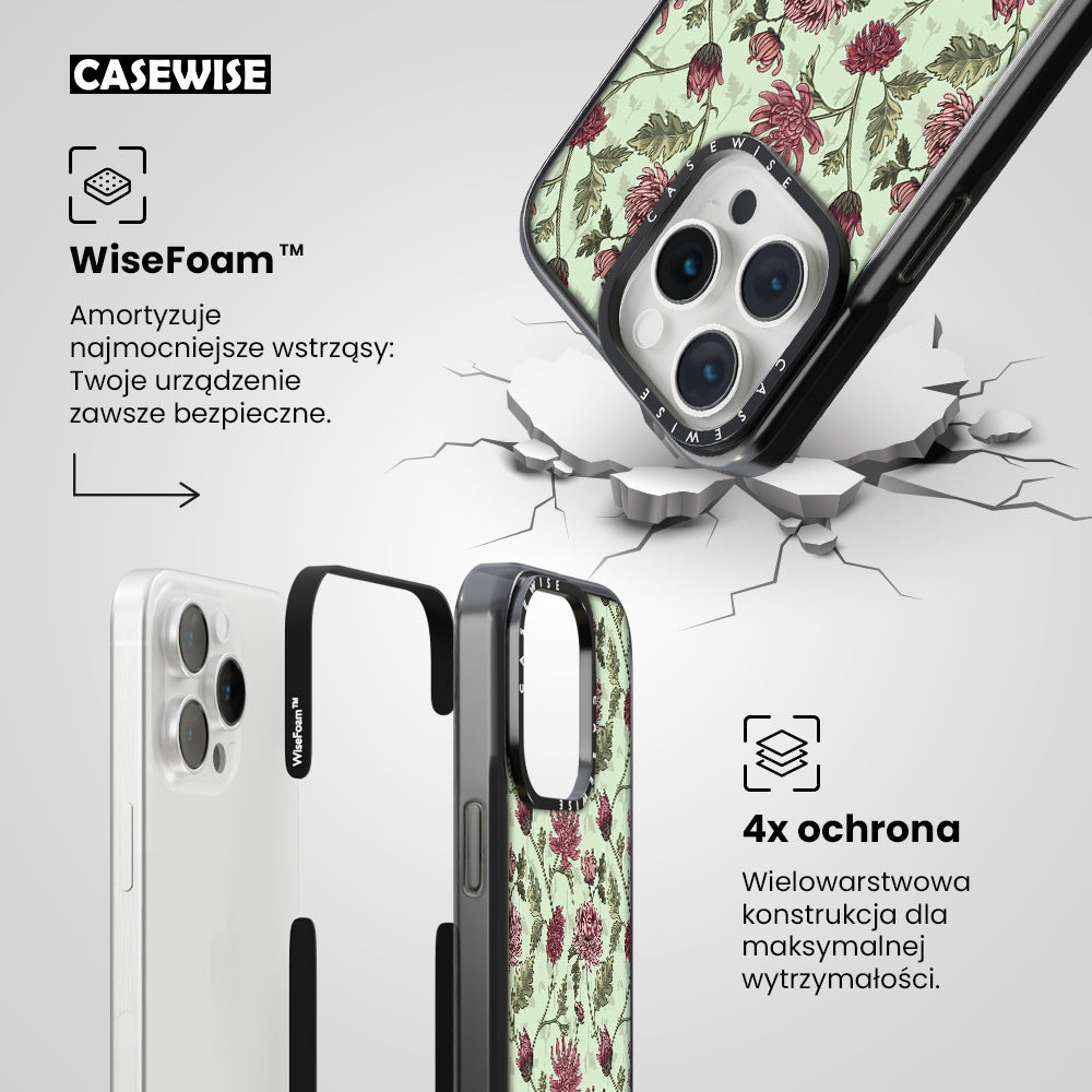 Piwonie (zielone) - Etui