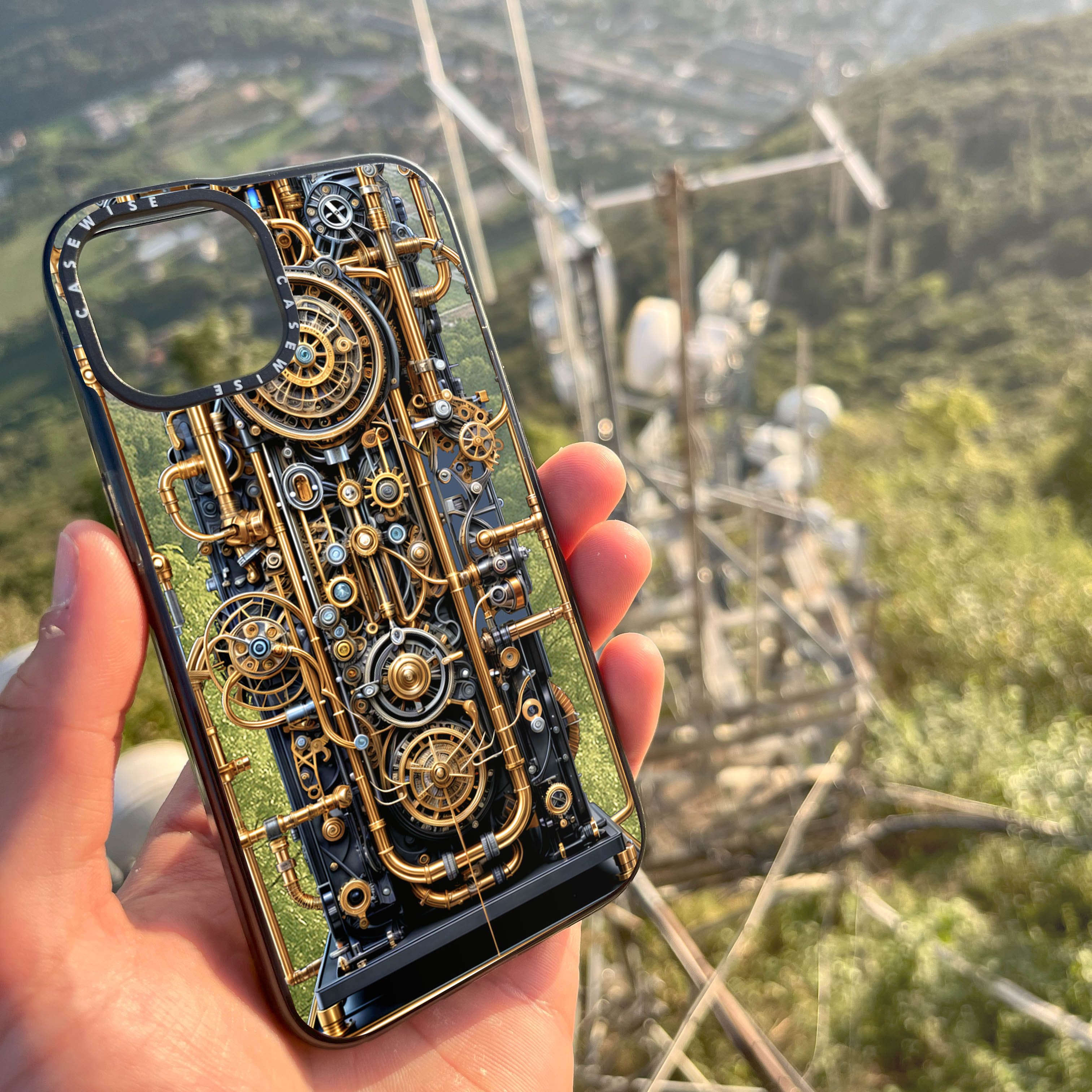 Chronometr mosiężny - Etui