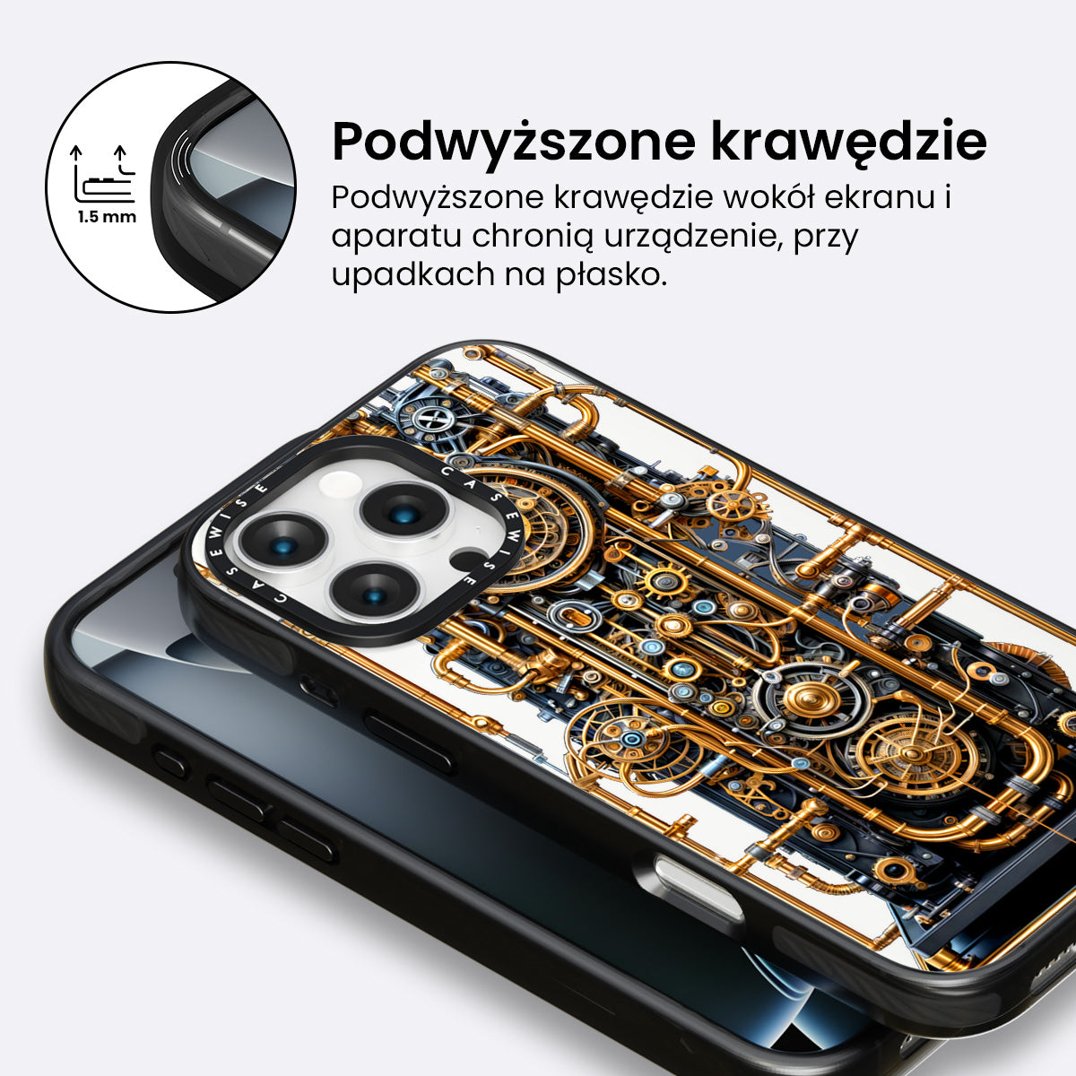 Chronometr mosiężny - Etui