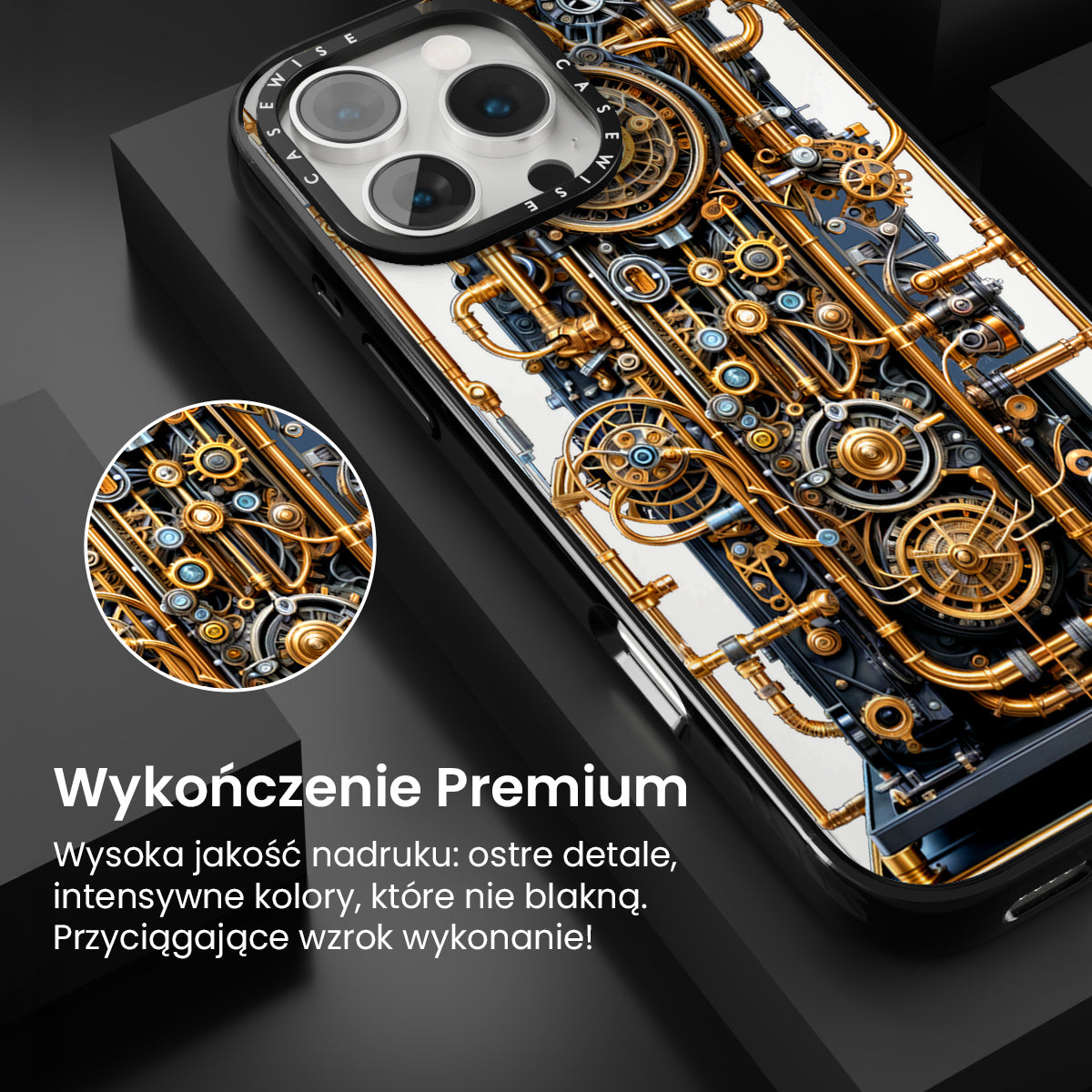Chronometr mosiężny - Etui