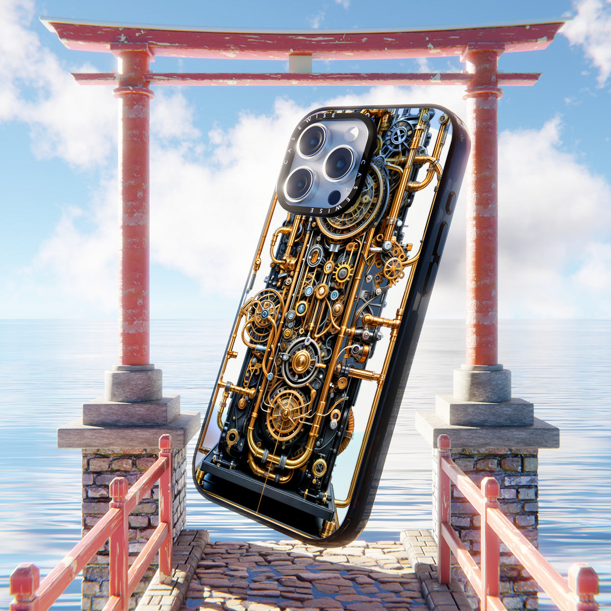 Chronometr mosiężny - Etui
