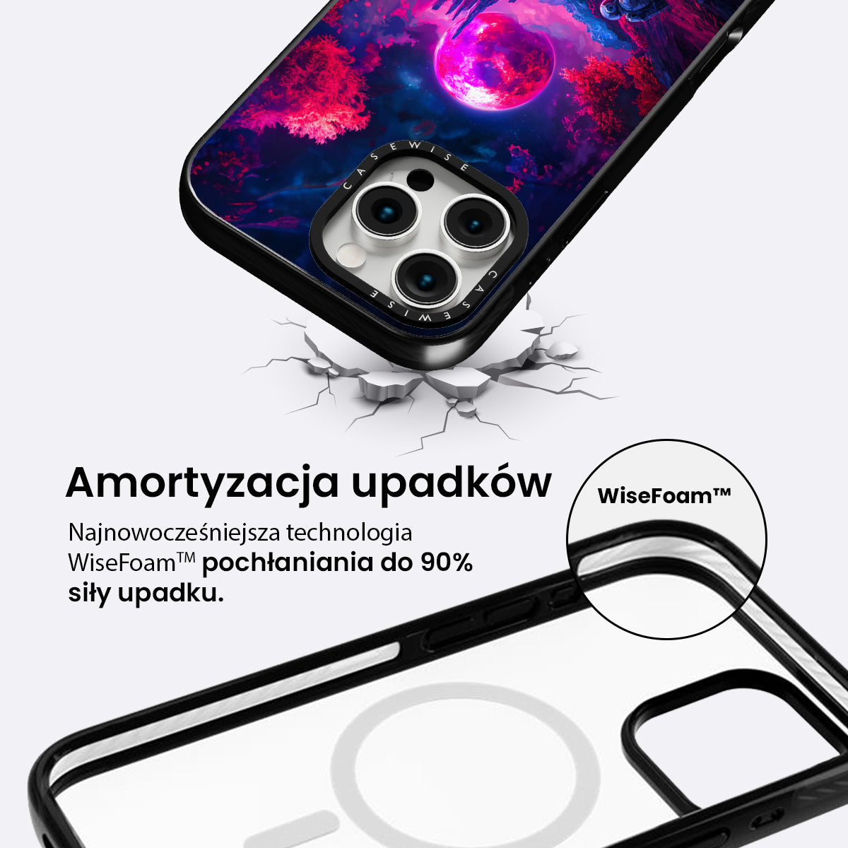 Astronauta w Różowej Północy - Etui