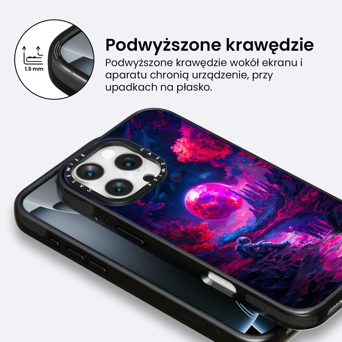 Astronauta w Różowej Północy - Etui