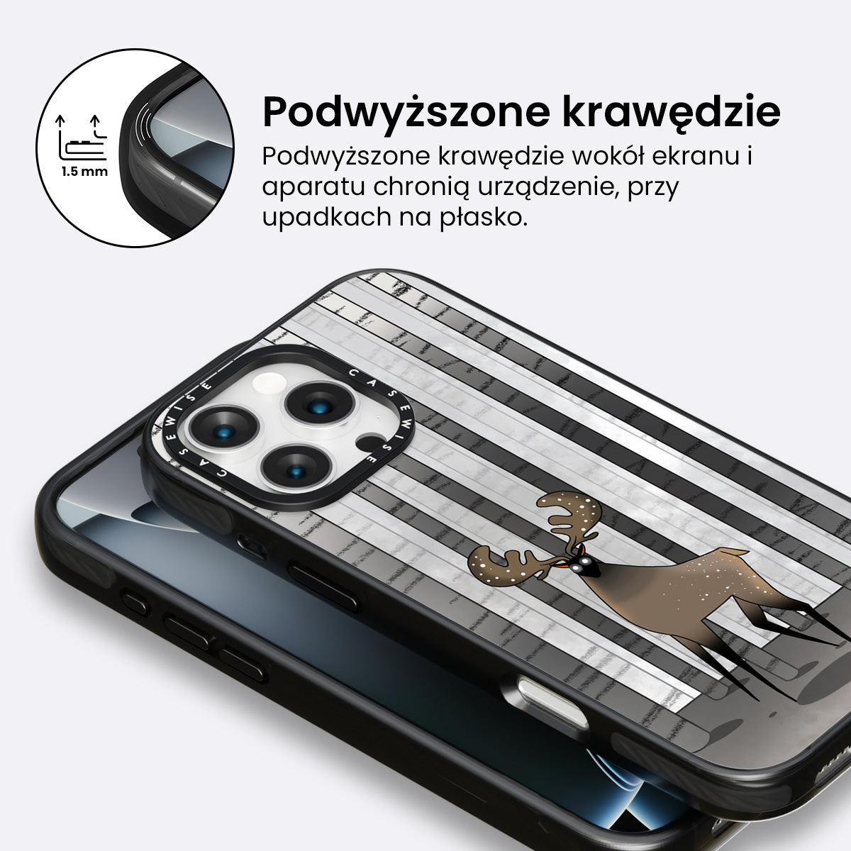 Jeleń w tajemniczym lesie - Etui