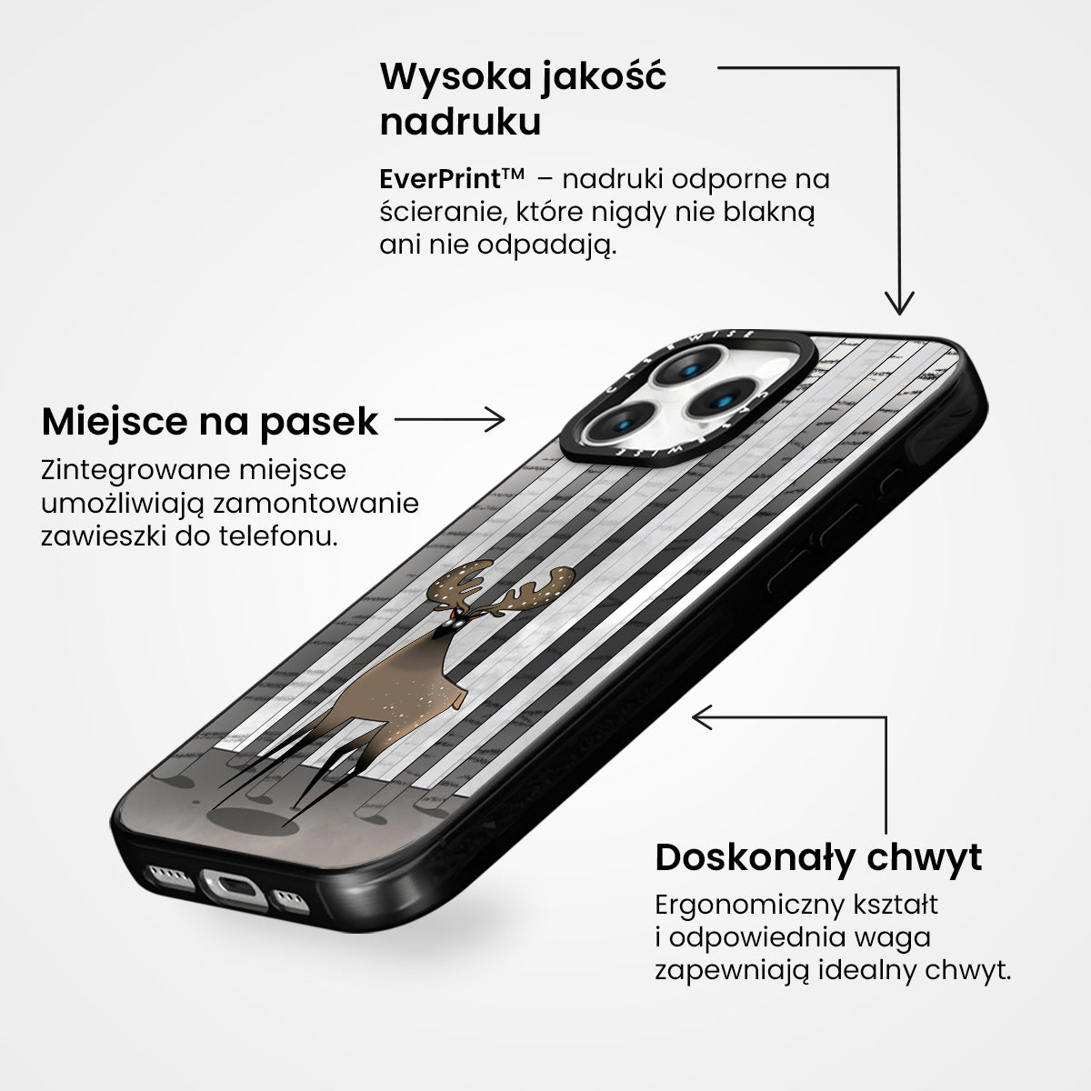 Jeleń w tajemniczym lesie - Etui