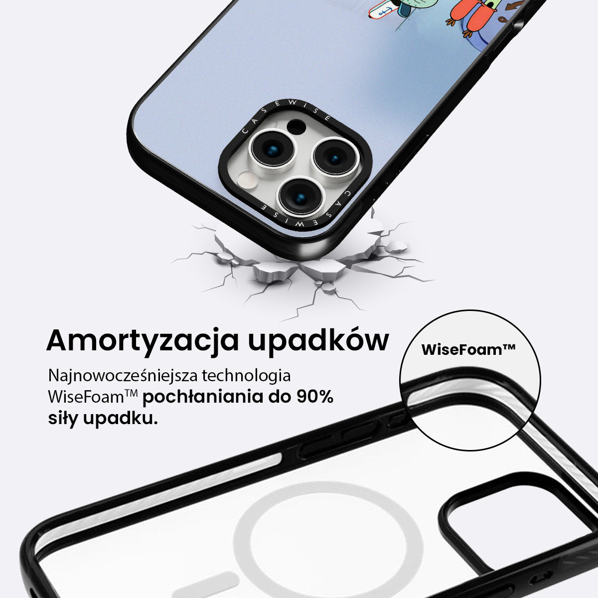 Zmęczony Skład Krusty Krab - Etui
