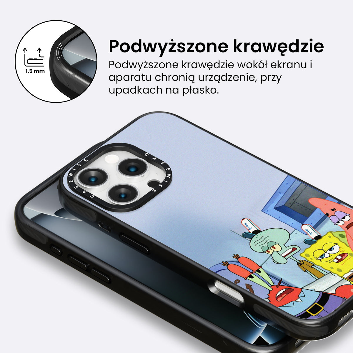 Zmęczony Skład Krusty Krab - Etui